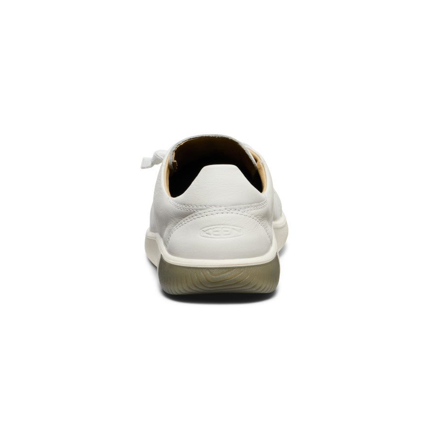 KNX Men's Leather Sneakers - Star White/Star White | Comfortable Casual Shoes for Walking, Work & Everyday Wear