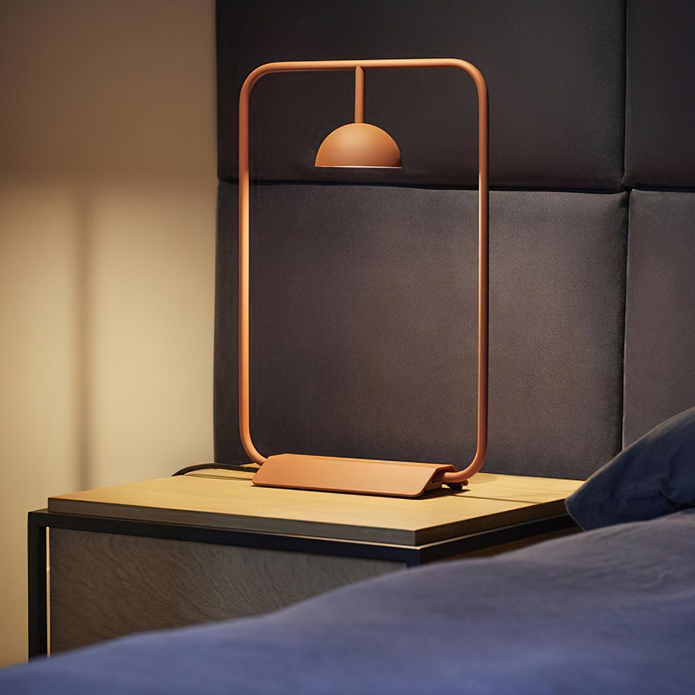 Cupolina Table Lamp - Modern LED Desk Lamp for Home Office, Bedroom & Study - Adjustable Brightness & Warm Light for Reading & Working