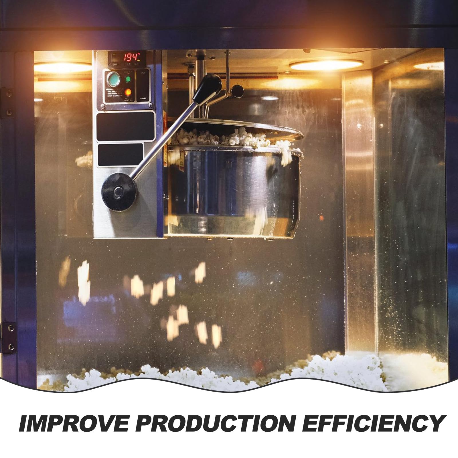 Commercial Popcorn Mixer Attachment - Durable Stirring Rod & Agitator Shaft Replacement for Popcorn Machines - Perfect for Movie Theaters, Carnivals, and Snack Bars