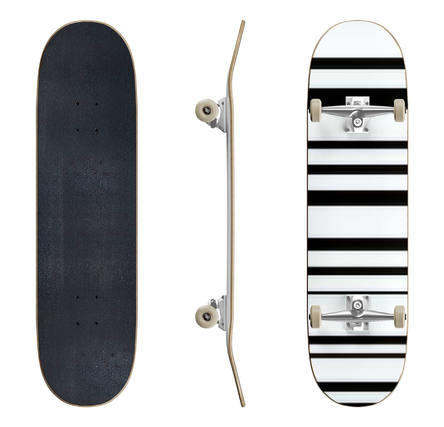 Classic Concave Skateboard - Different Size Longboard for Beginners & Pros | Extreme Sports Gear & Cool Teen Gifts | Perfect for Street Skating, Commuting & Downhill Riding