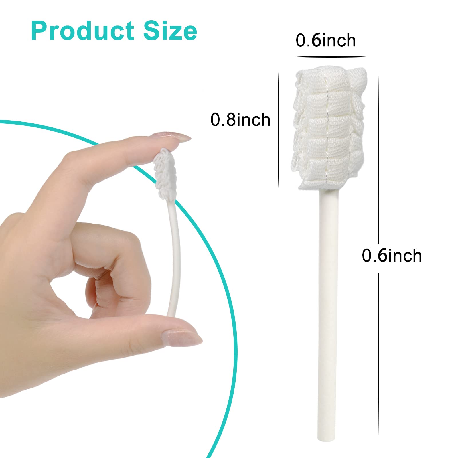 Disposable Baby Tongue Cleaner & Oral Care Kit - Soft Gauze Toothbrush for Newborns & Infants 0-36 Months (100 Pack) | Gentle Dental Hygiene for Daily Mouth Cleaning & Fresh Breath