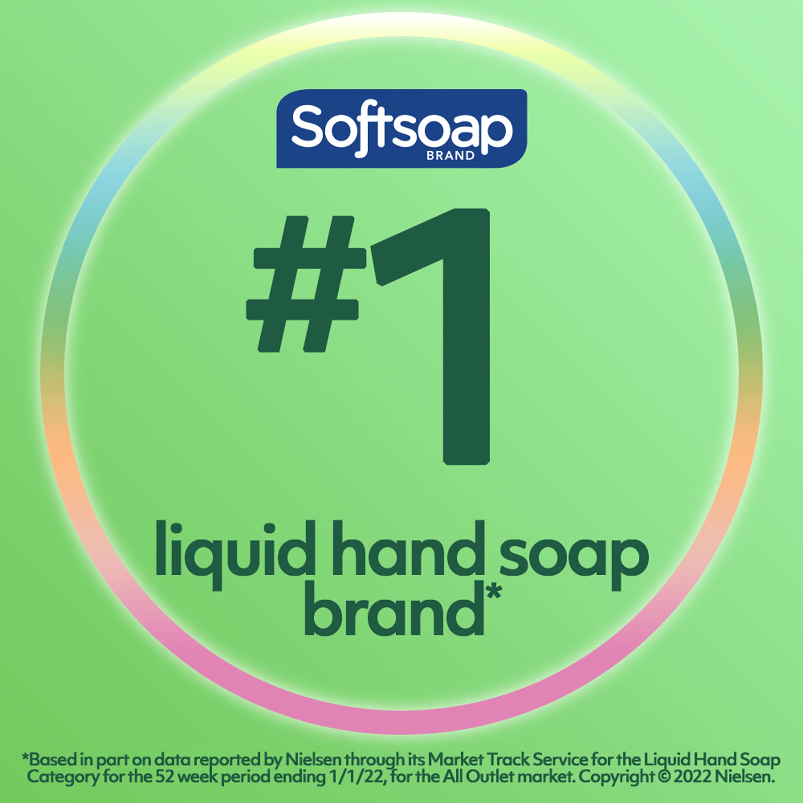 Softsoap Soothing Clean Liquid Hand Soap Refill - 32 Ounce (6 Pack) | Gentle Hand Cleanser for Home, Kitchen & Bathroom | Moisturizing & Antibacterial