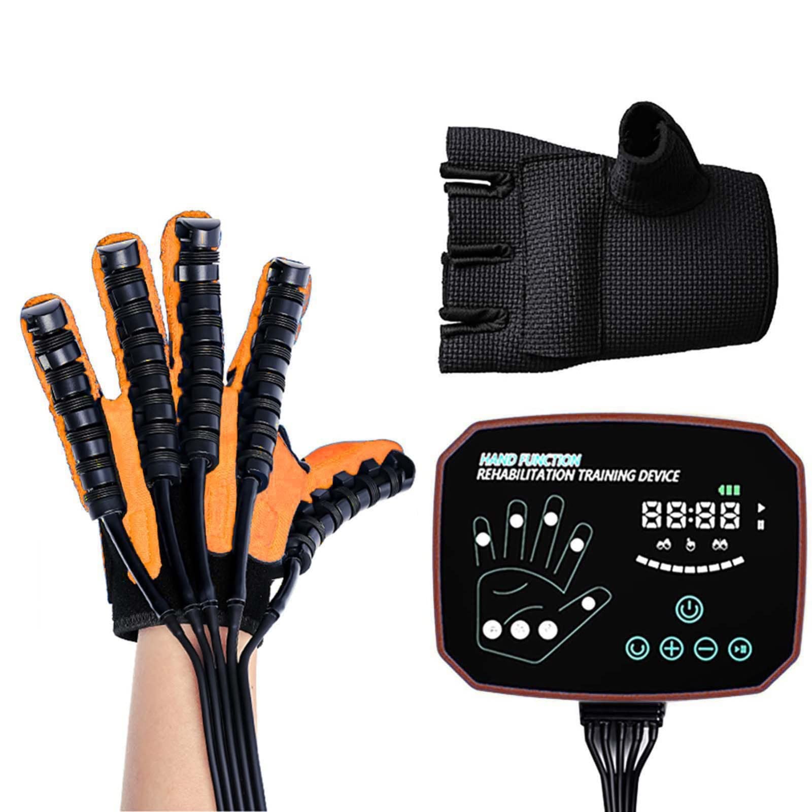 Upgraded Hand Rehabilitation Robot Gloves for Stroke, Hemiplegia & Arthritis - 5 Independent Air Chambers, 3 Therapy Modes - Finger Mobility Trainer for Post-Stroke Recovery & Hand Function Therapy (Home/Clinic Use)
