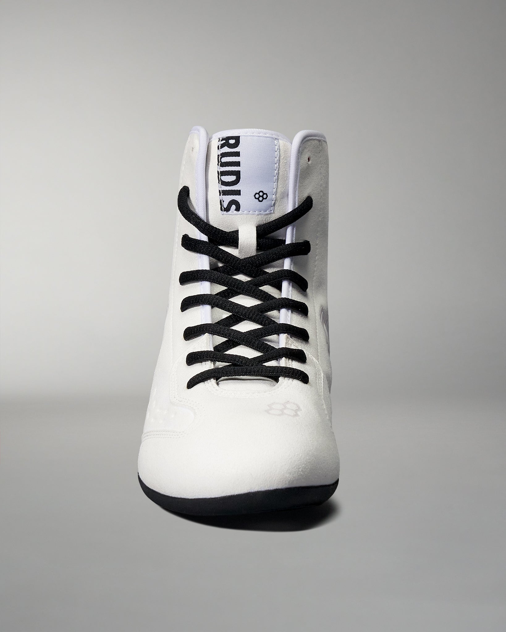 RUDIS International Adult Wrestling Shoes - White | Lightweight & Durable for Training & Competition | Perfect for Wrestling, MMA & Grappling
