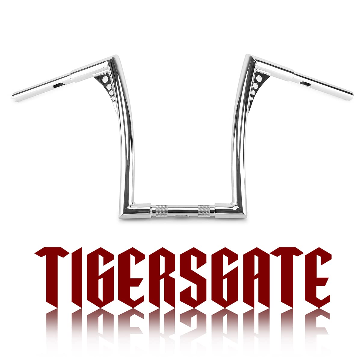 1.25 Inch Chrome Z Bar Ape Hanger Handlebars for Harley Davidson Sportster Dyna Softail 1995-Up & Road King Road Glide 1998-2013 - Perfect for Cruiser Motorcycle Upgrades and Long-Distance Riding Comfort