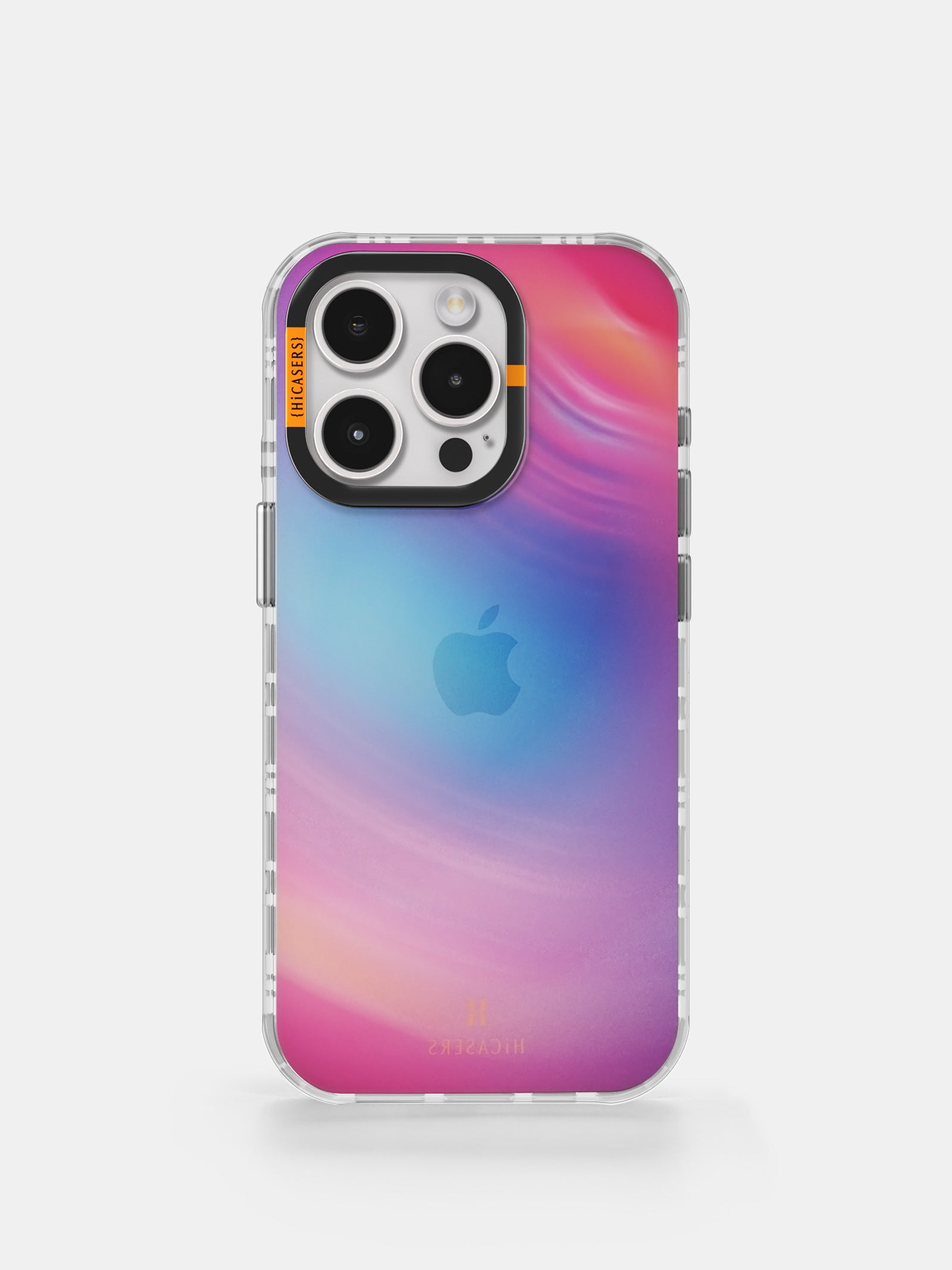Soft Wind Line Iridescent Phone Case - Icy Blue | Shatterproof Protective Cover for iPhone & Samsung | Perfect for Everyday Use & Outdoor Activities