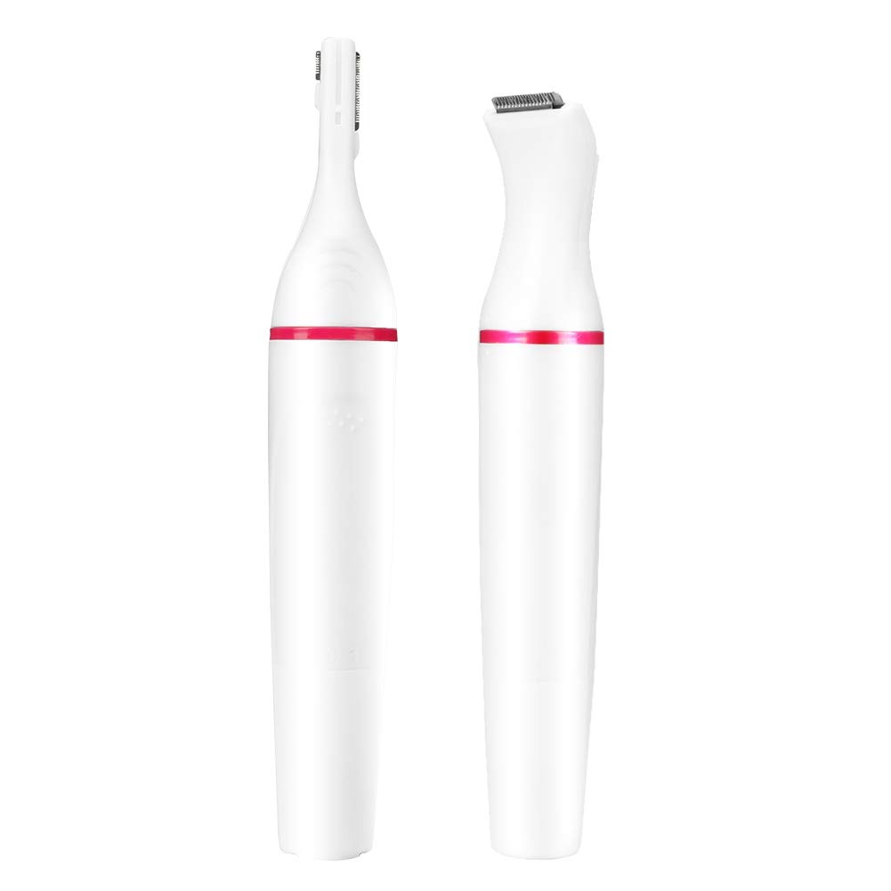 Electric Nose Hair Trimmer for Women - 4-in-1 Rechargeable Bikini & Facial Hair Shaver - Perfect Lady Grooming Kit for Travel, Home & Gift Giving