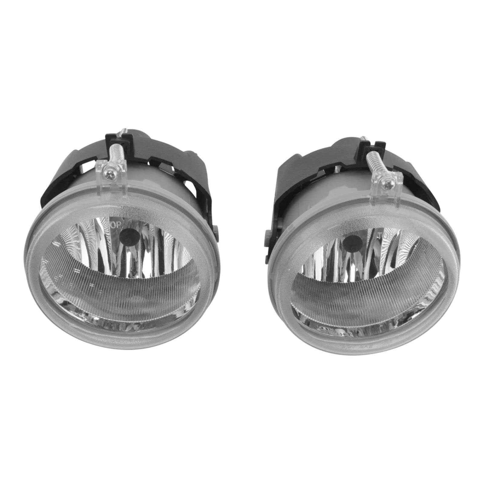 High-Performance Clear Lens Fog Light Pair Set for Dodge Caliber, Challenger, Charger, Nitro - Durable & Bright for Night Driving & Off-Road Adventures