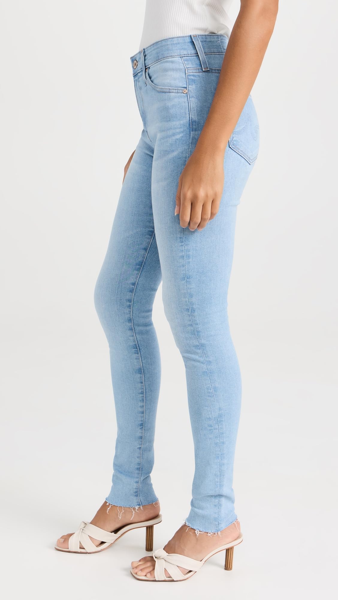 AG Adriano Goldschmied Women's The Farrah Skinny Jeans - High Waist Stretch Denim Pants for Casual Wear & Night Out | Perfect for Work, Date Night & Everyday Style