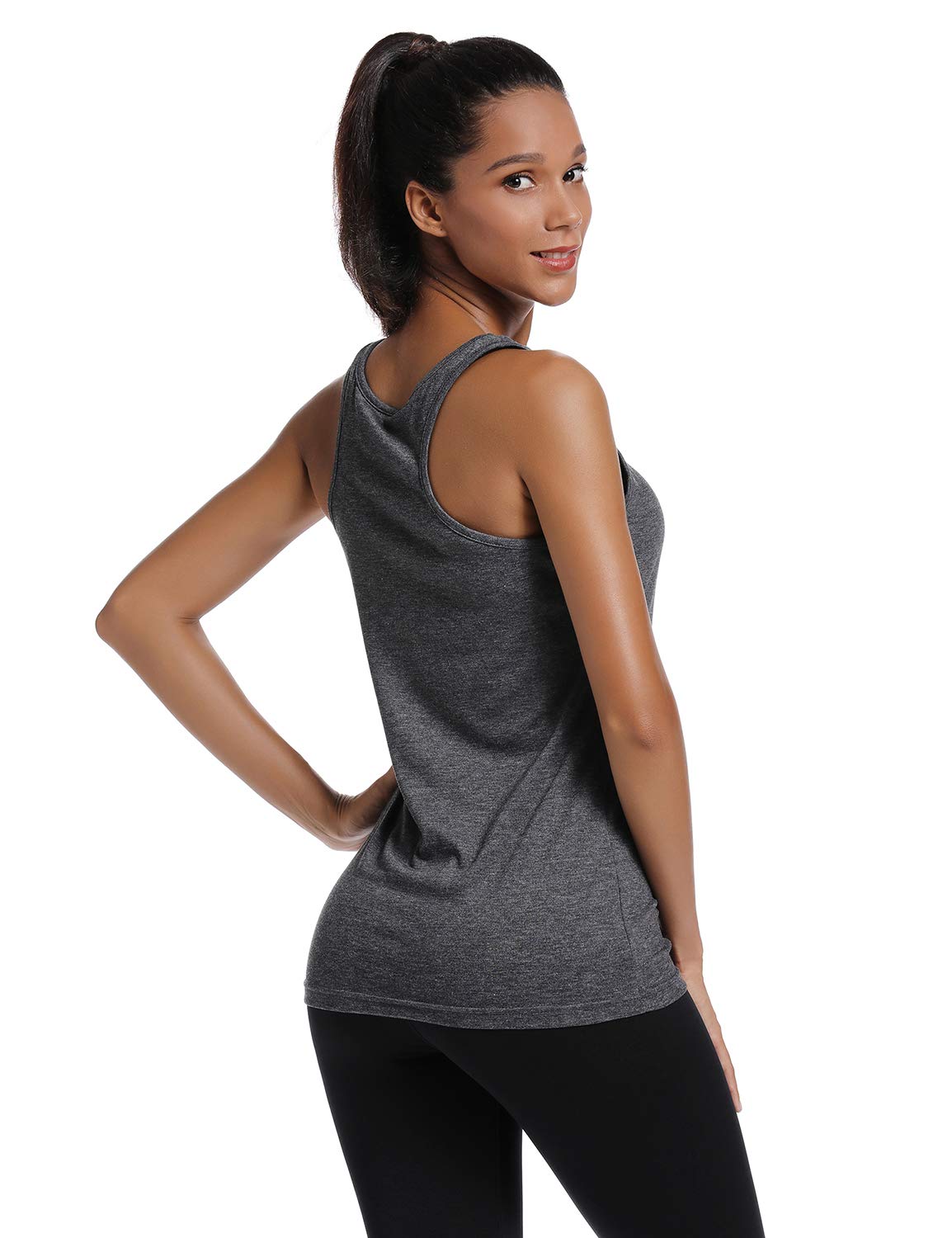 Funny Workout Tank Tops for Women - Sleeveless Racerback Gym Shirts with Motivational Sayings | Perfect for Fitness, Yoga & Running