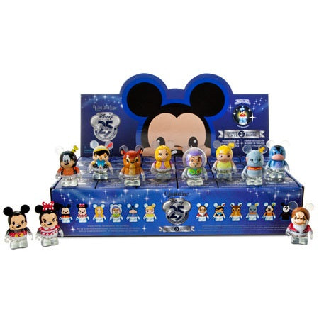 Disney Store 25th Anniversary Vinylmation Blind Box Collection - Limited Edition Mystery Figure for Disney Fans & Collectors - Perfect for Birthday Gifts, Home Decor, and Disney Theme Parties