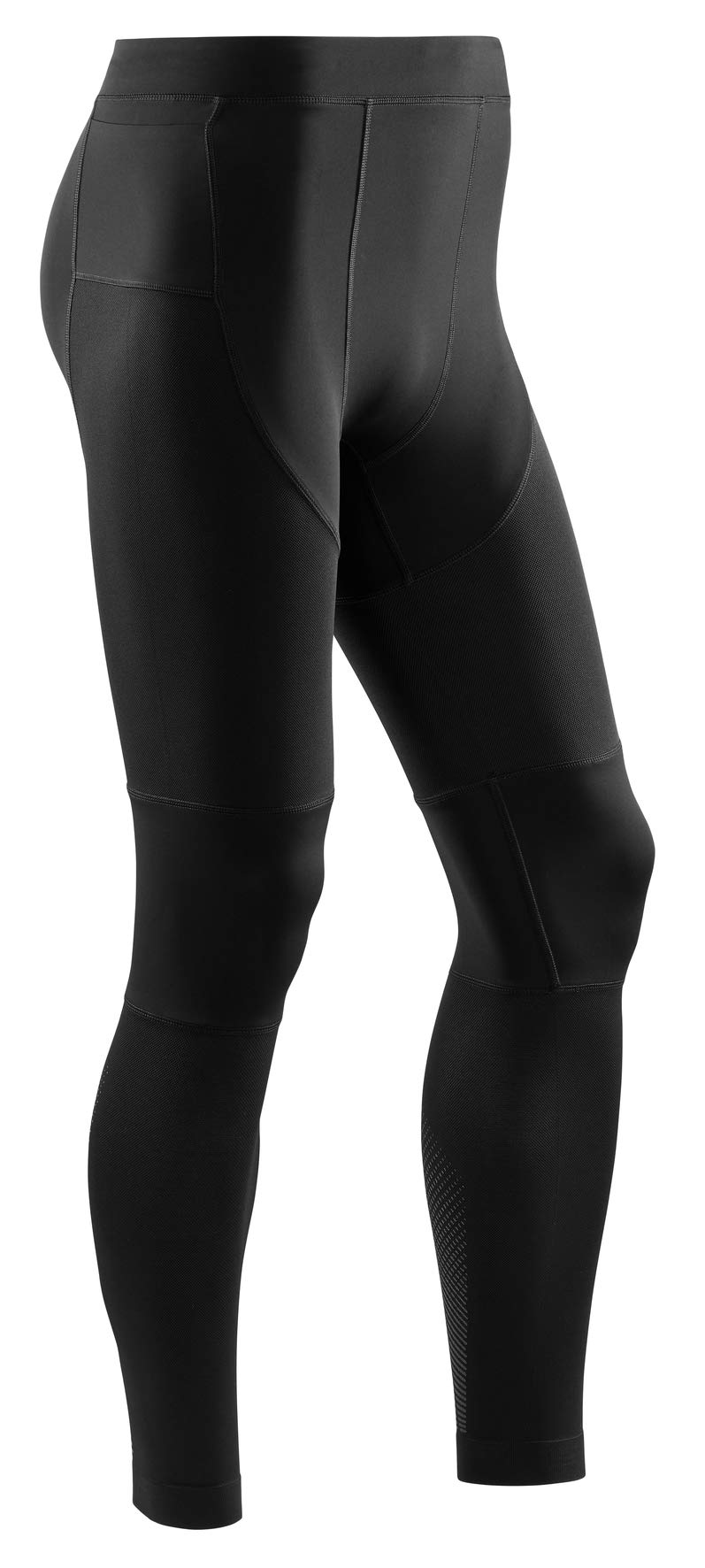 CEP Compression Tights 3.0 for Men - Performance Running & Recovery Leg Sleeves (Black, Size VI) - Ideal for Marathon Training, Gym Workouts & Post-Exercise Muscle Support