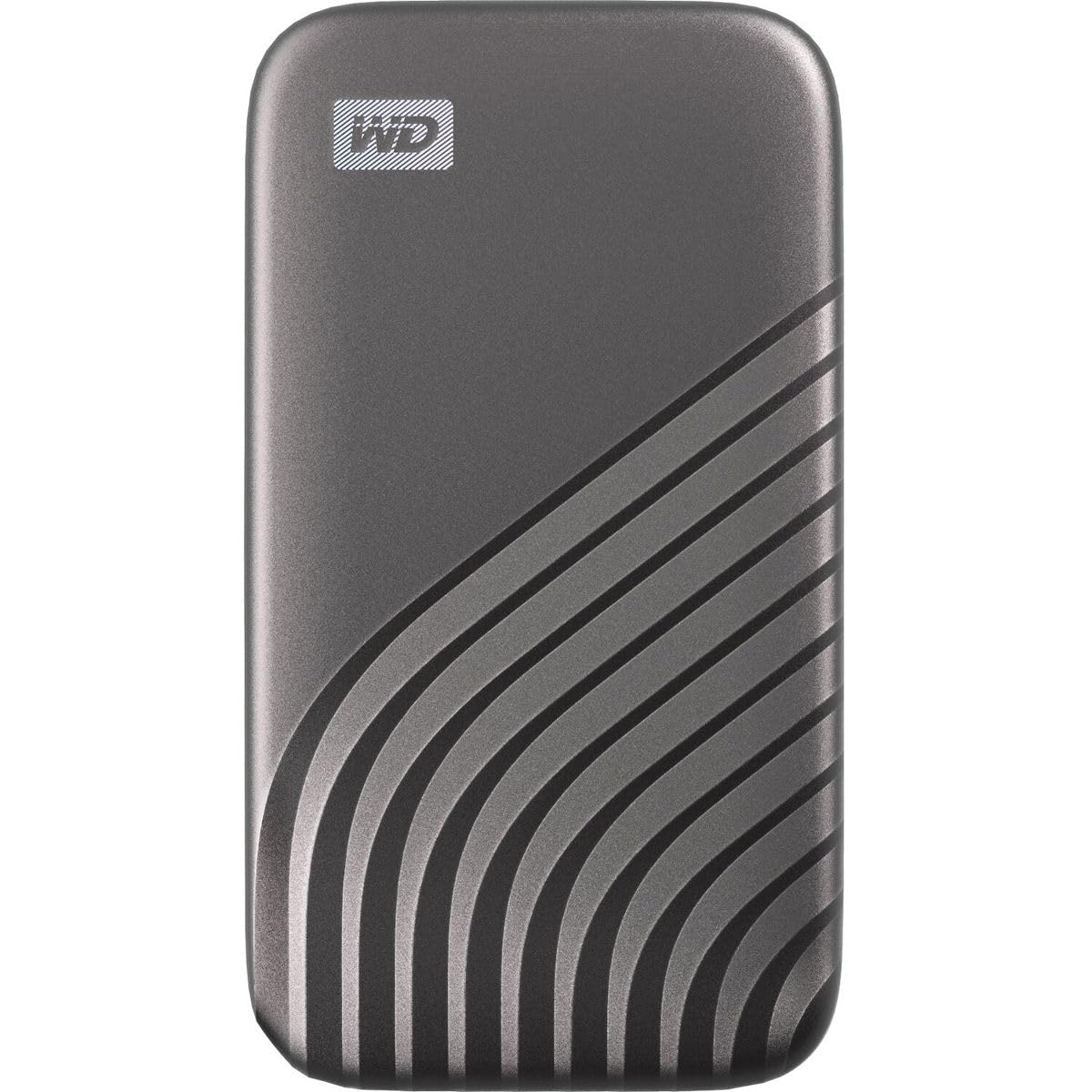 Western Digital 4TB My Passport SSD Portable External Hard Drive - Ultra Fast 1050MB/s USB 3.2 Gen 2 & USB-C Compatible (USB-A Adapter Included) - Sleek Grey Design for Mac, PC, Laptop, Gaming & Photo/Video Storage
