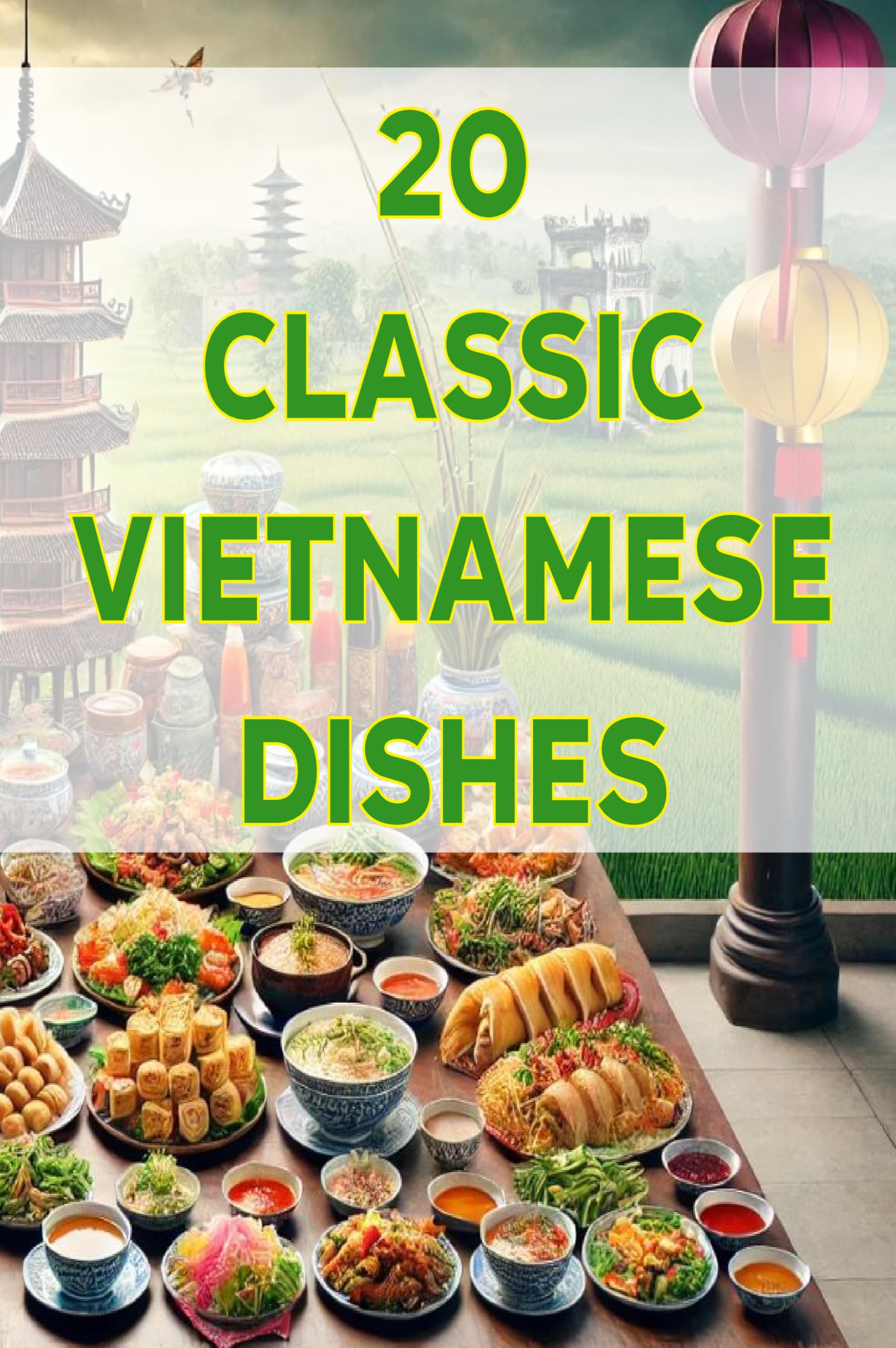 20 Classic Vietnamese Dishes - Authentic Recipes for Pho, Banh Mi & More | Perfect for Home Cooking & Asian Food Lovers