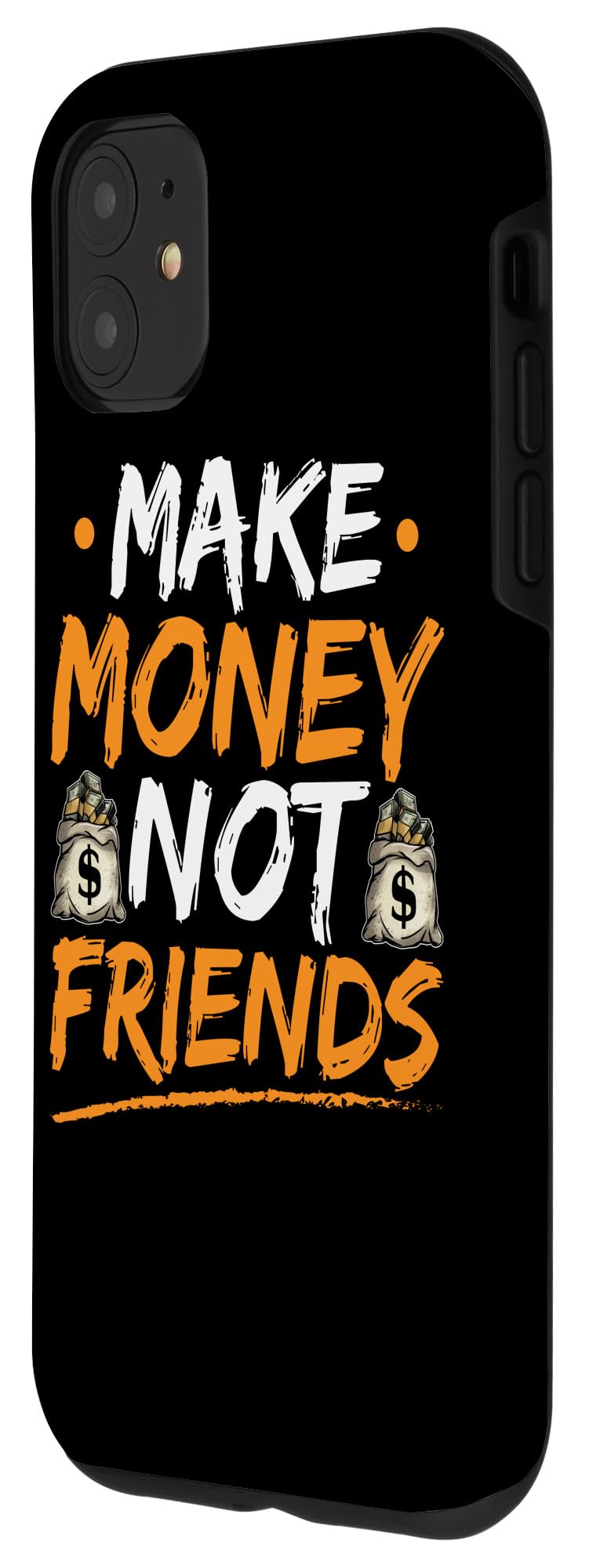 iPhone 11 Case - Entrepreneur & Hustle Hard Motivational Phone Cover - Perfect for Business Owners & Christmas Gifts - Durable Protection for Work & Daily Use