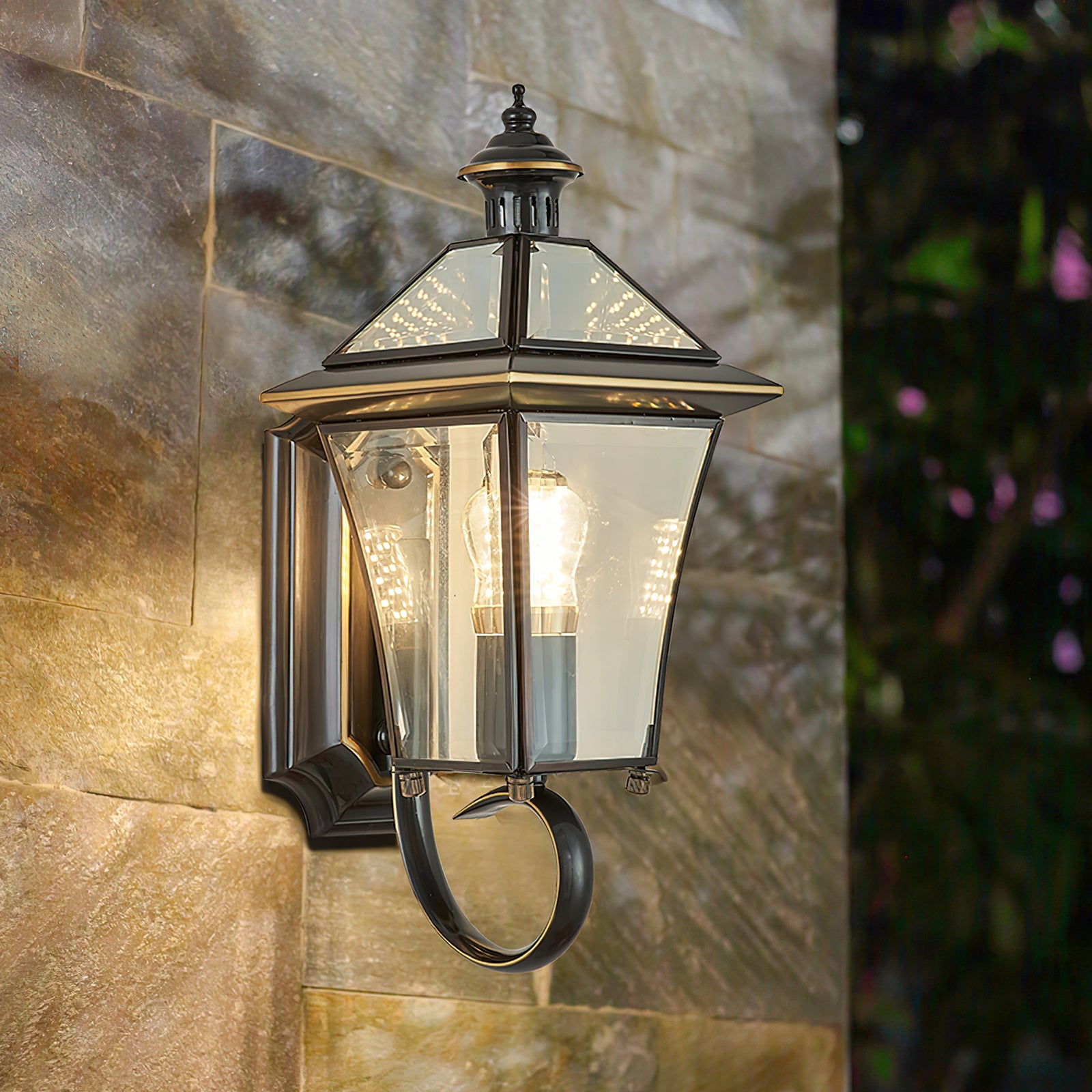 Outdoor Courtyard Decorative Wall Lamp - Waterproof LED Garden Lighting for Patio, Porch & Backyard - Perfect for Evening Ambience & Landscape Accent