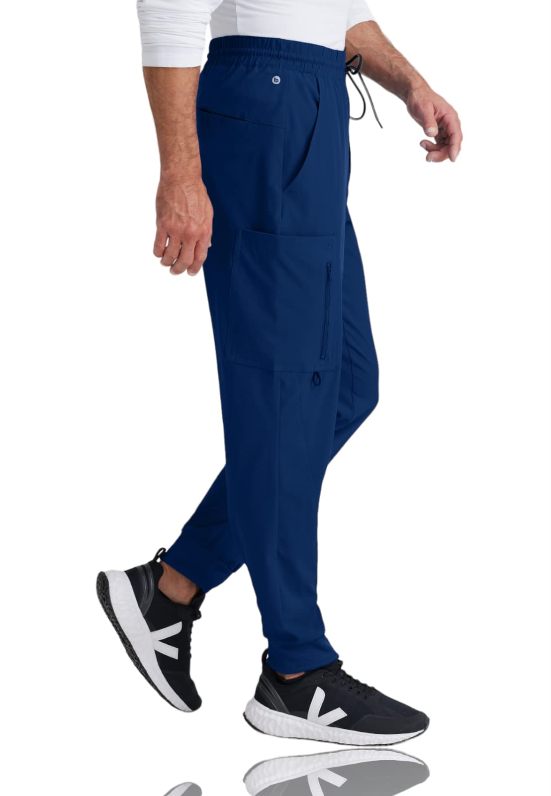 BARCO One Vortex Scrub Jogger Pants for Men - Eco-Friendly Stretch Fabric, Wrinkle-Resistant, Comfort Fit with Elastic Waist | Perfect for Medical Professionals, Nurses & Healthcare Workers