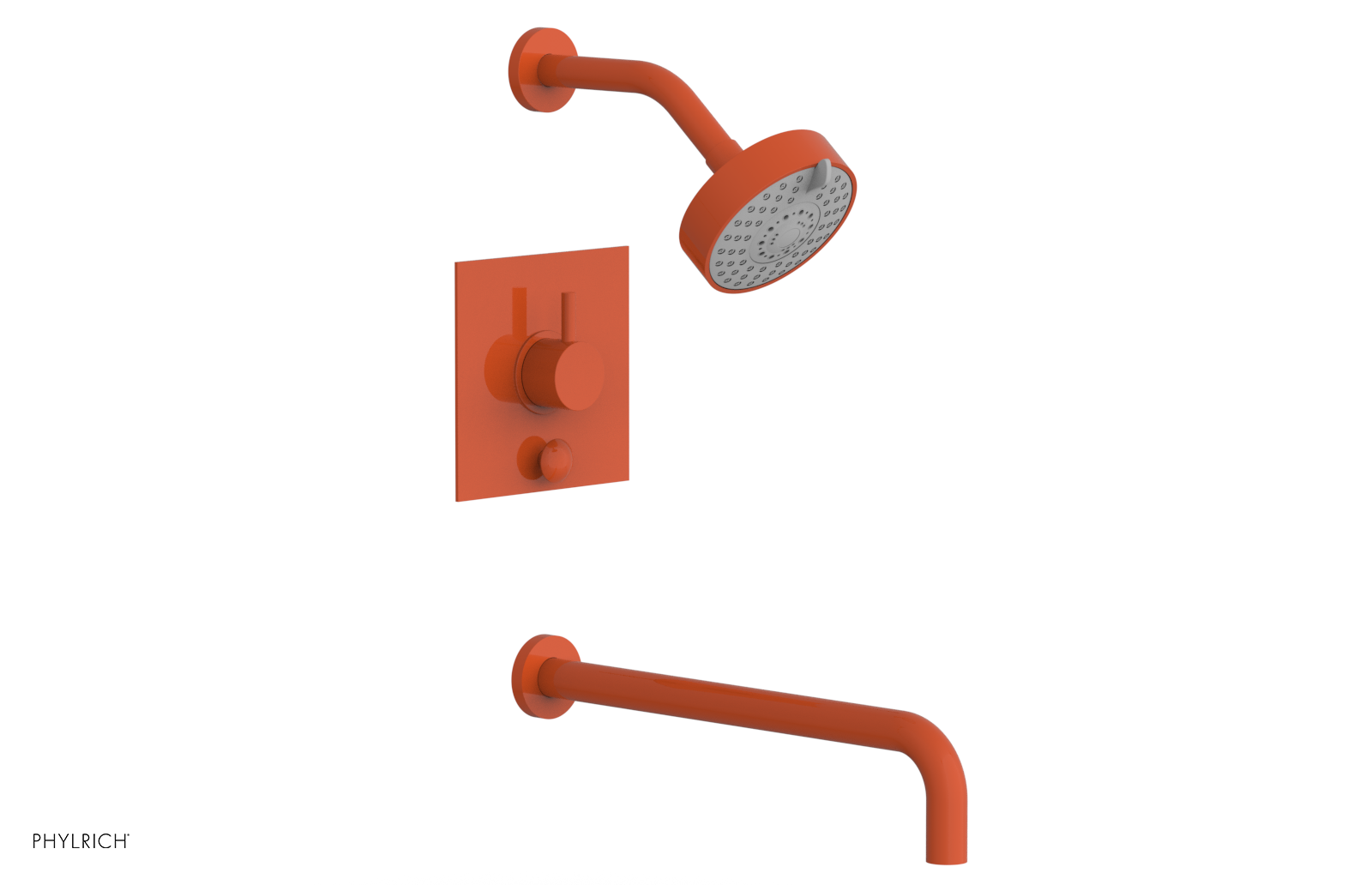 BASIC II 14 Pressure Balance Tub and Shower Faucet Set 230S 29 14 - Perfect for Modern Bathroom Renovations & Spa-Like Shower Experience
