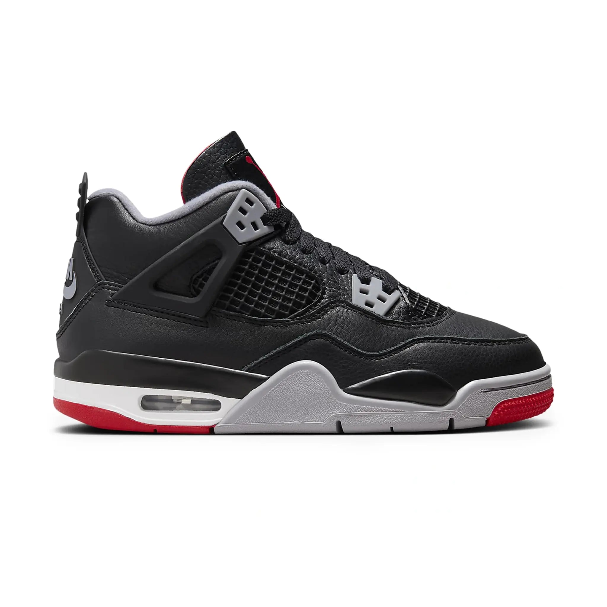 Air Jordan 4 OG Bred Reimagined GS - Retro Basketball Shoes for Men & Women - Perfect for Streetwear, Sneaker Collection & Casual Wear