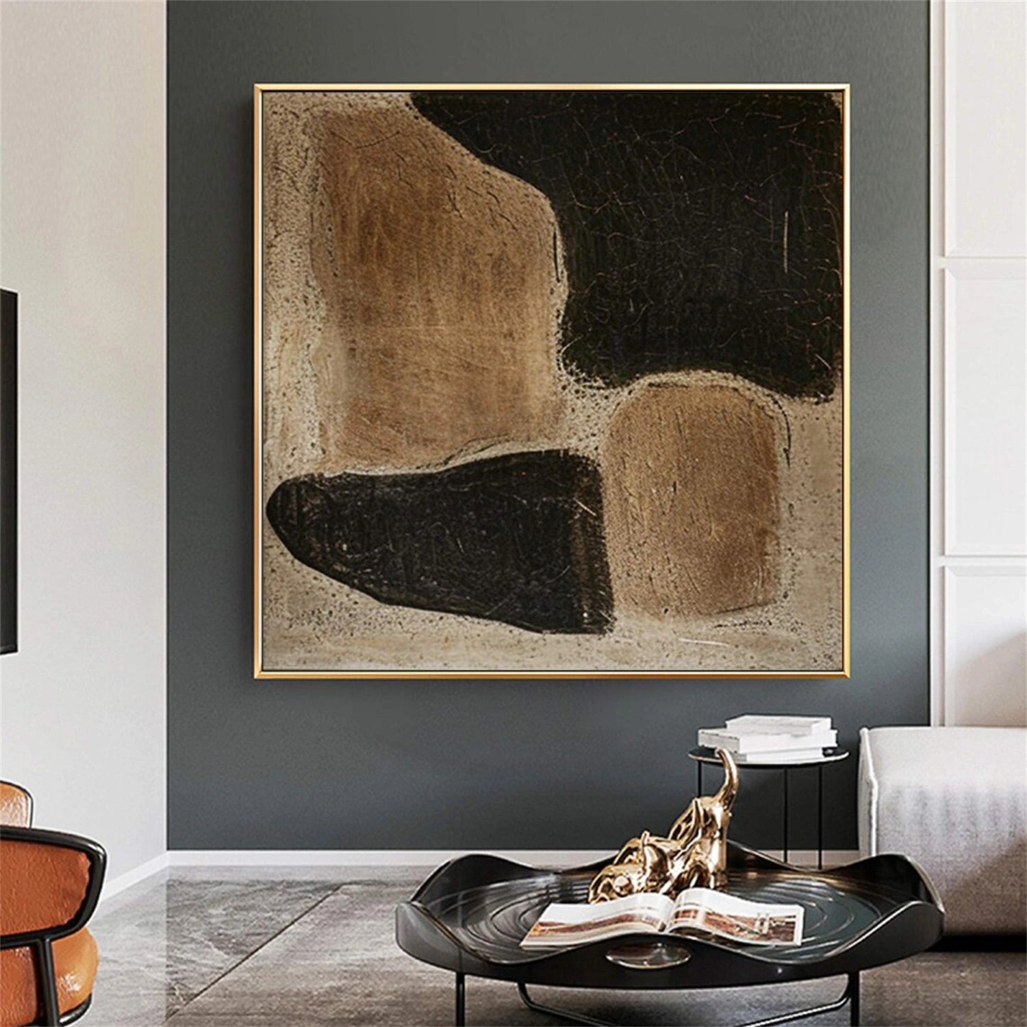 Abstract Tranquility Wall Art Print #WS207 - Modern Home Decor for Living Room, Bedroom & Office