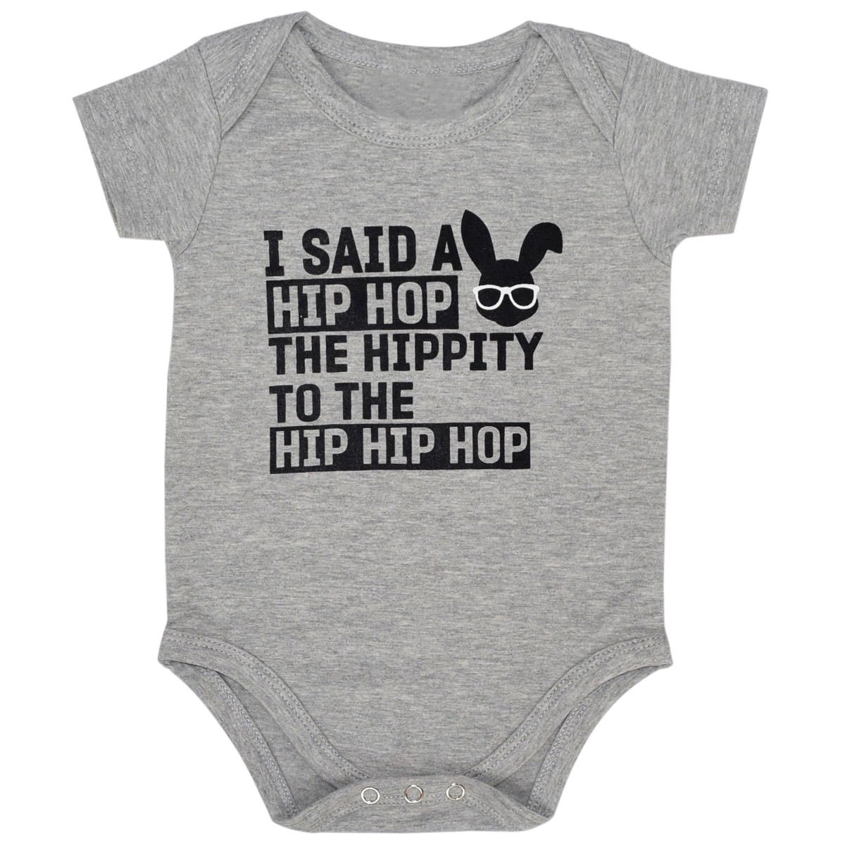 Trendy Hip Hop Easter Bunny Outfit for Baby Boys - Cute & Unique Layette Set for Holiday Photos & Special Occasions