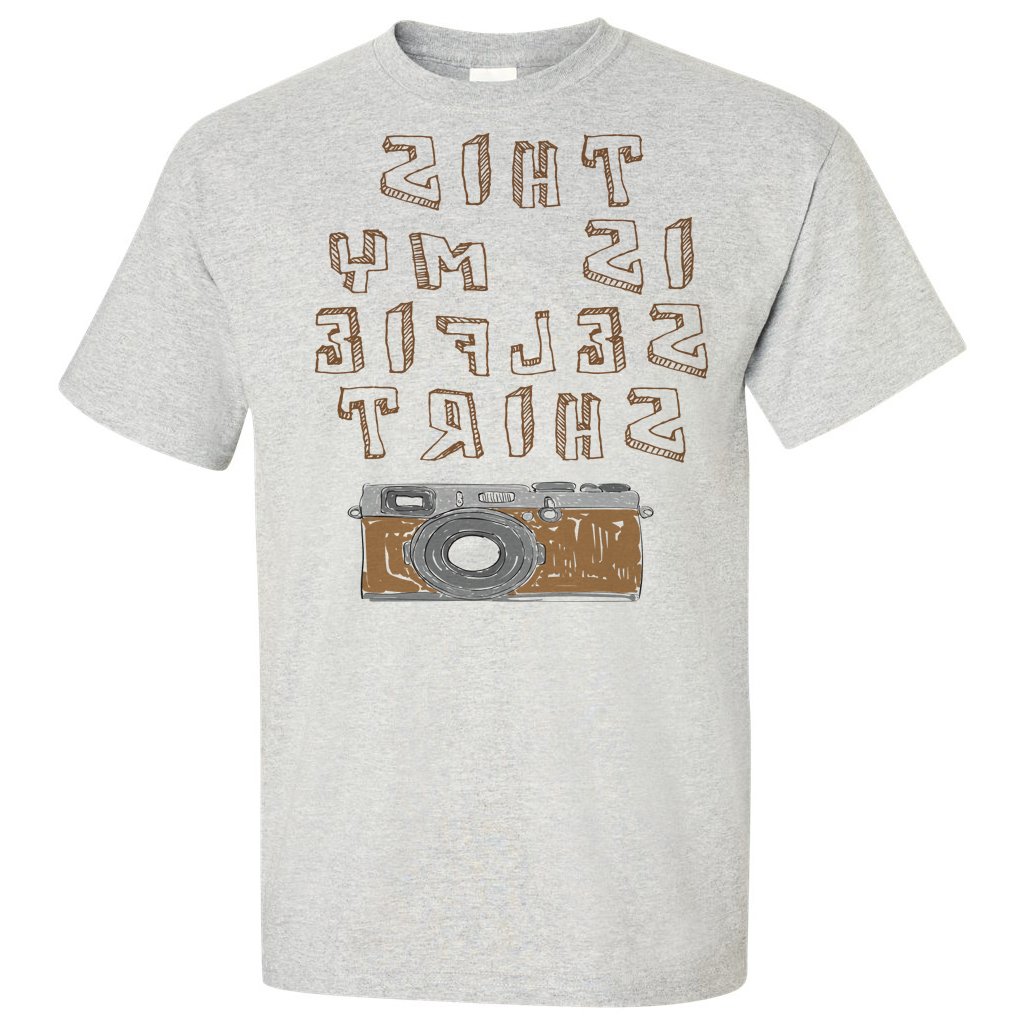 VictoryStore Apparel - This is My Selfie Shirt, Funny Selfie Reflection Graphic T-Shirt for Men & Women | Perfect for Social Media, Parties & Photo Booths