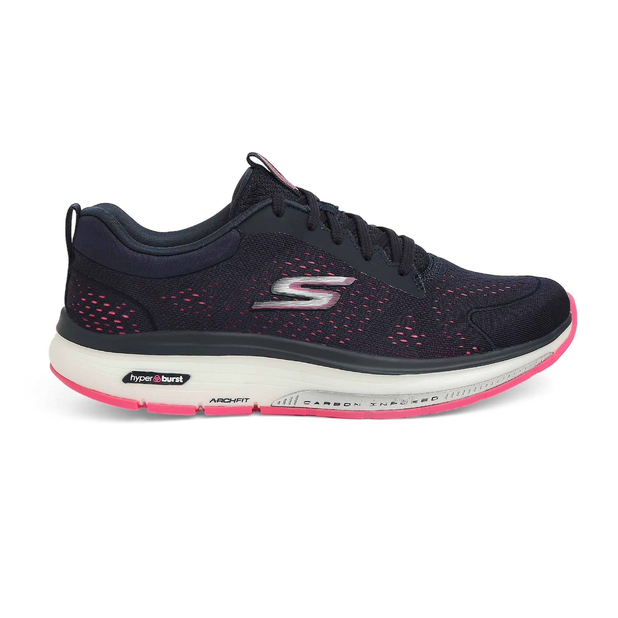 Skechers Women's Go Walk Workout Walker Outpace Sneaker - Lightweight Walking Shoes for Women with Arch Support - Perfect for Workouts, Walking, and Everyday Comfort