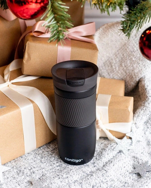 Byron SNAPSEAL 16oz Insulated Travel Mug with Leak-Proof Lid - Stainless Steel Vacuum Flask for Coffee, Tea & Hot/Cold Beverages - Perfect for Commuting, Camping & Office Use