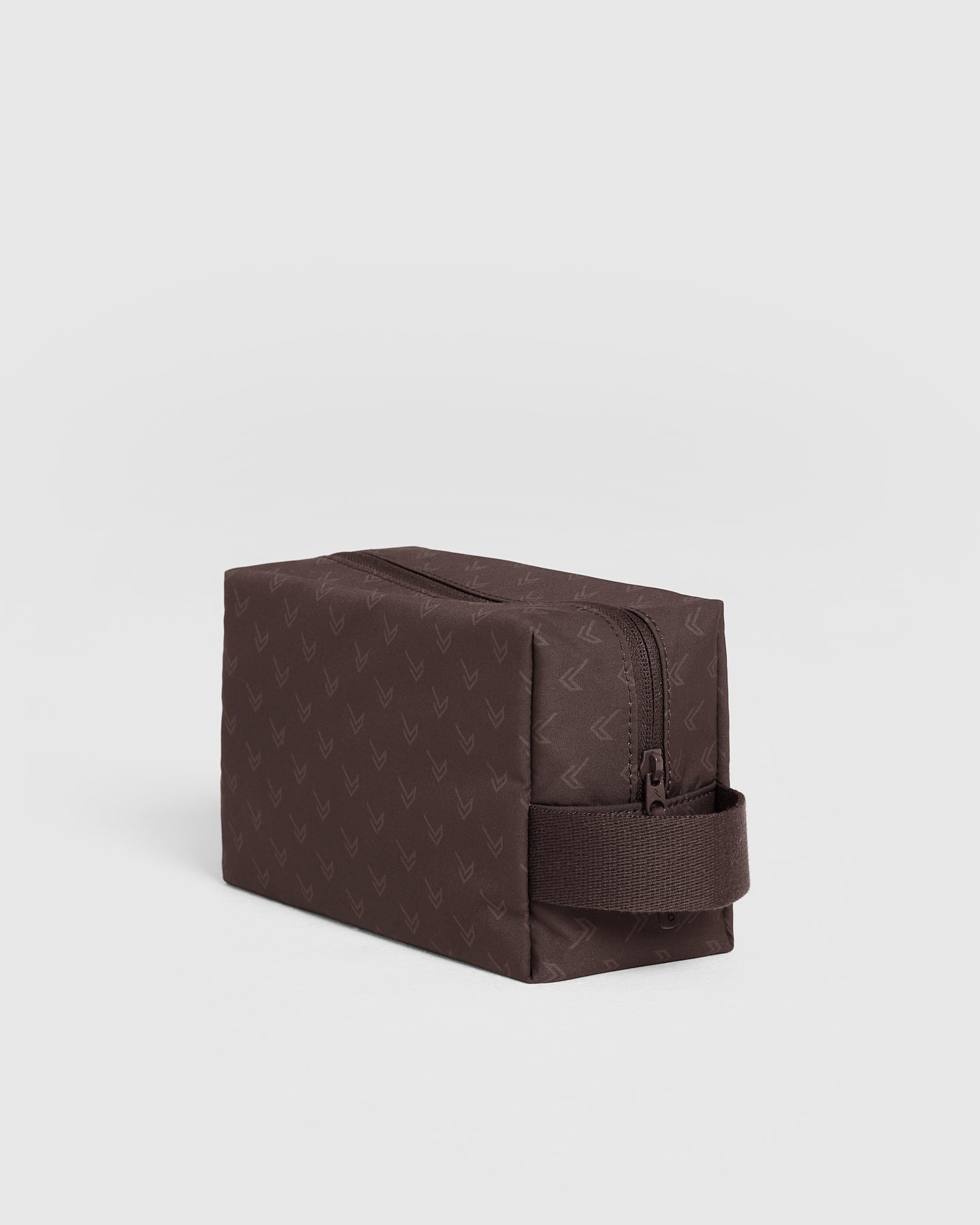 Personalized Monogram Wash Bag for Travel & Gym - Deep Espresso Cosmetic Pouch | Perfect for Toiletries, Makeup & Essentials Organization