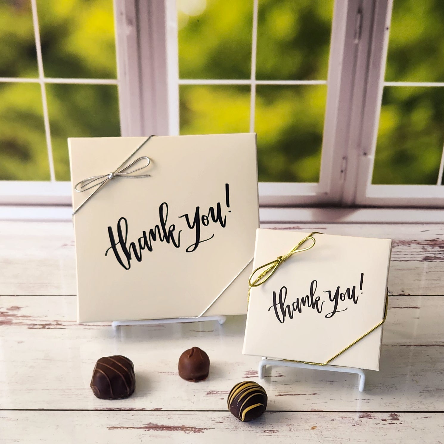 Thank You Gift Box - Elegant Script Themed Box with Premium Assortment | Perfect for Corporate Gifts, Client Appreciation & Special Occasions