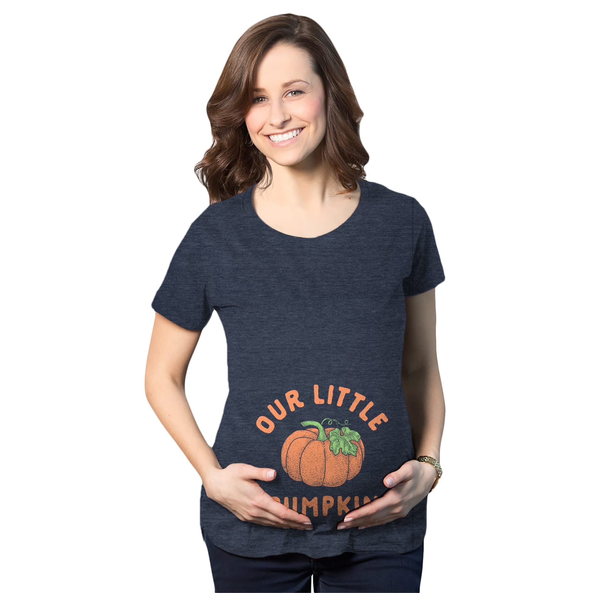 Funny Maternity Halloween T-Shirts for Pregnant Women - Cute Pregnancy Tees with Pumpkin, Ghost & Bat Designs - Perfect for Halloween Parties, Baby Showers & Photo Shoots
