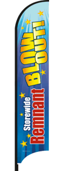 Feather Flag Banner - Durable Outdoor Advertising Flag for Business Promotion | Perfect for Grand Openings, Sales Events & Trade Shows