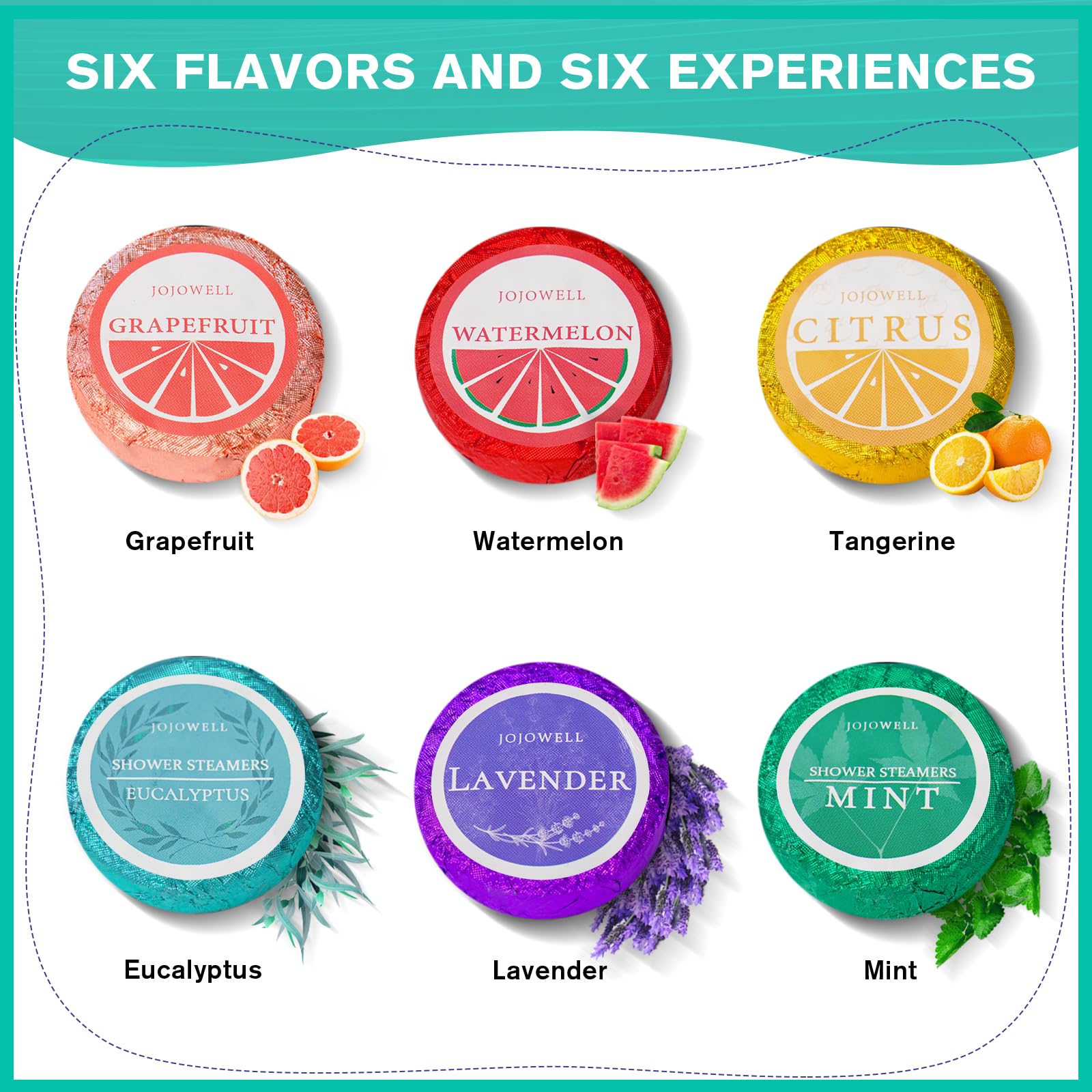 36 Pack Aromatherapy Shower Steamers with Organic Essential Oils - Relaxing Bath Bombs for Women, Self Care Gifts for Birthday, Mother's Day & Spa Night at Home
