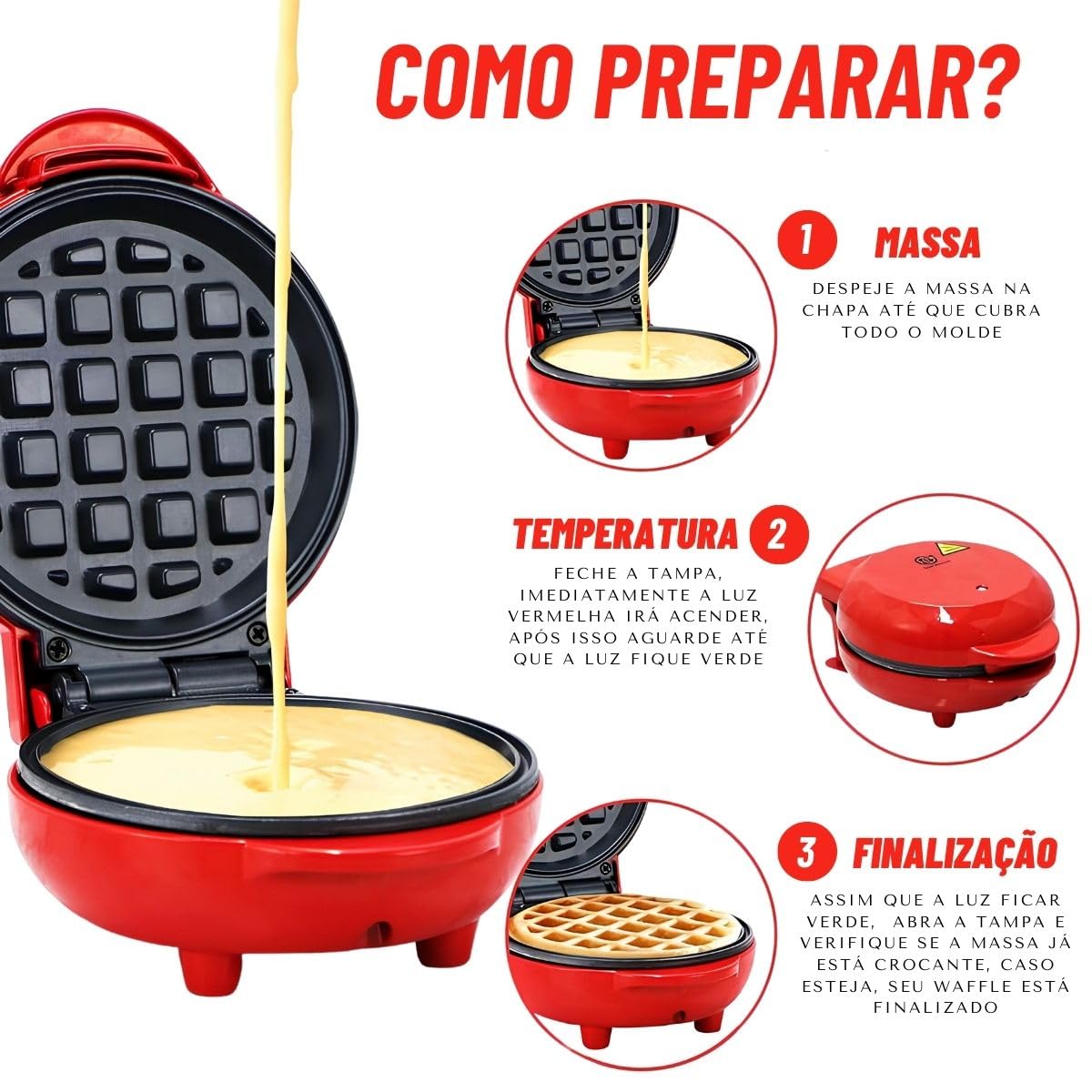 Professional Non-Stick 110V Electric Waffle Maker Machine - Perfect for Breakfast, Brunch, and Family Gatherings