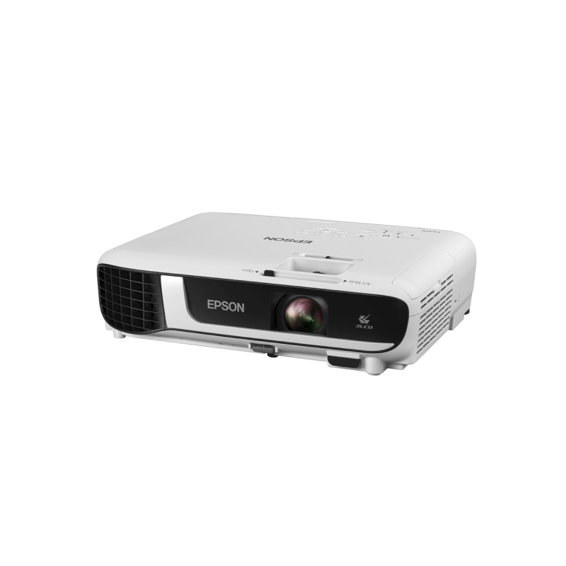 Epson EB-W51 WXGA 3LCD Projector - 4000 Lumens, 16:10 Aspect Ratio, HDMI & USB Ports for Home Theater, Office Presentations, and Classroom Teaching