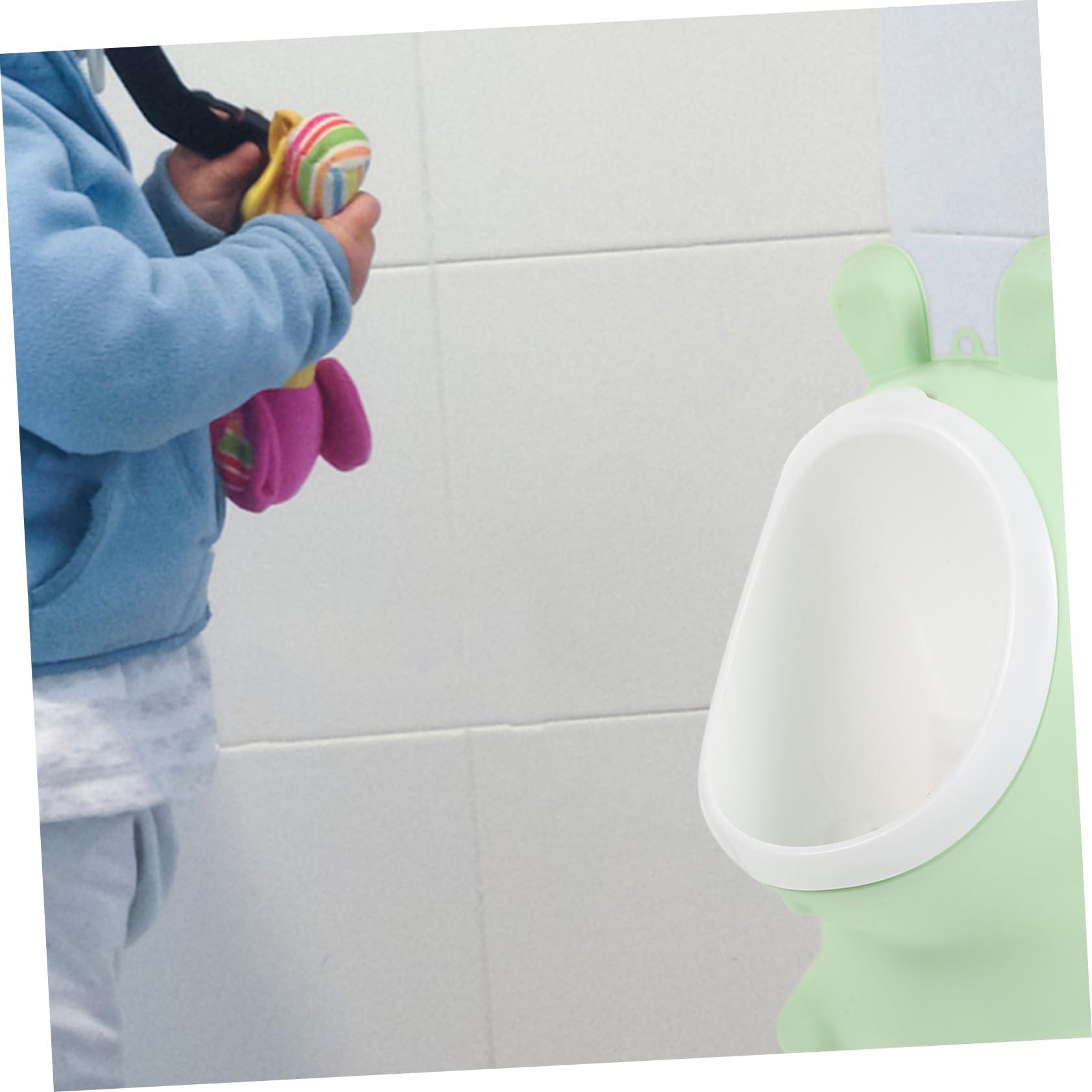 Totority Boys & Girls Potty Training Toilet - Adjustable Toddler Urinal for Kids Ages 1-3 Years - Easy Clean Baby Toilet Trainer for Home & Travel Use