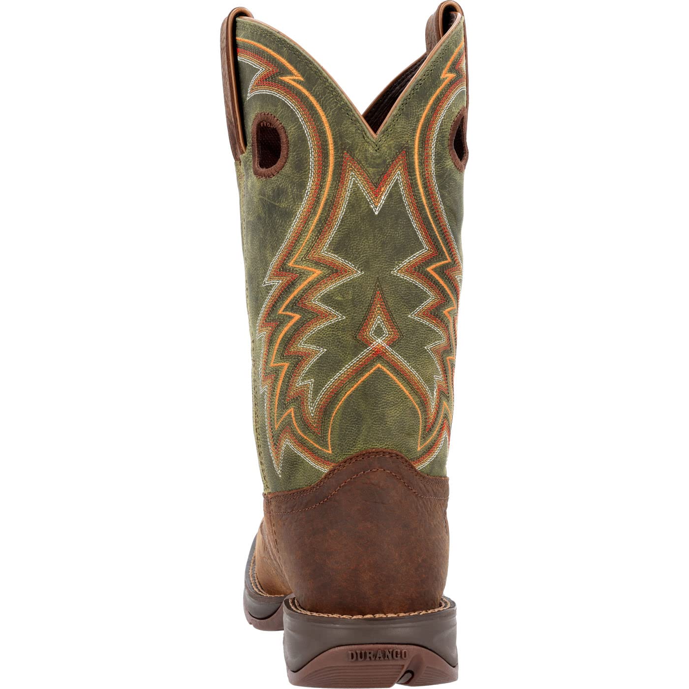 Durango Men's Rebel Western Boots - Genuine Leather Cowboy Boots for Men, Comfortable & Durable Riding Boots - Perfect for Rodeo, Country Music Festivals & Western Fashion