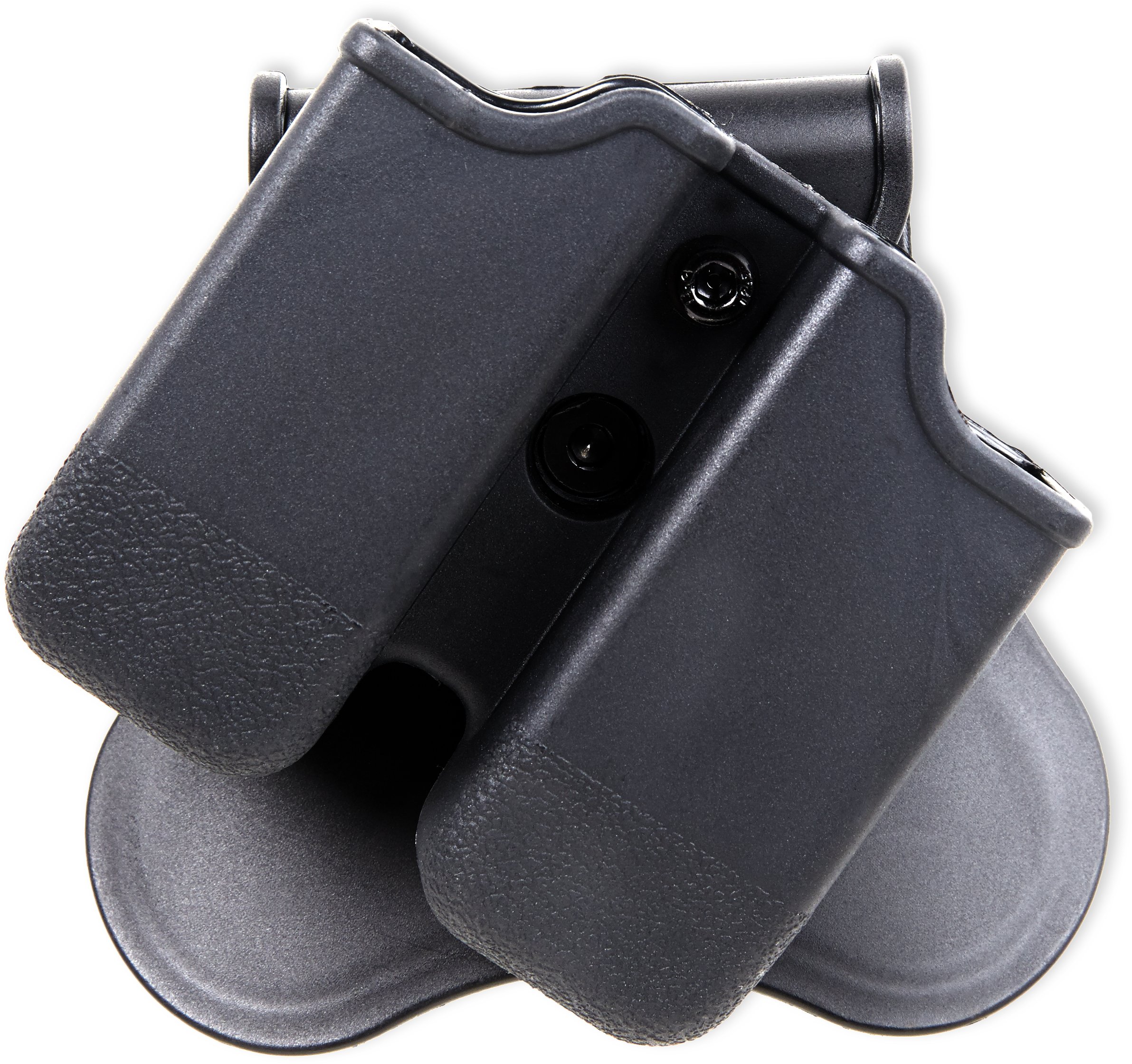 Bulldog Cases P-1911M Polymer Magazine Holder - Black Ambidextrous (Left/Right Hand) for 1911 Pistols | Secure & Durable Gun Accessory for Range Shooting, Hunting & Tactical Use