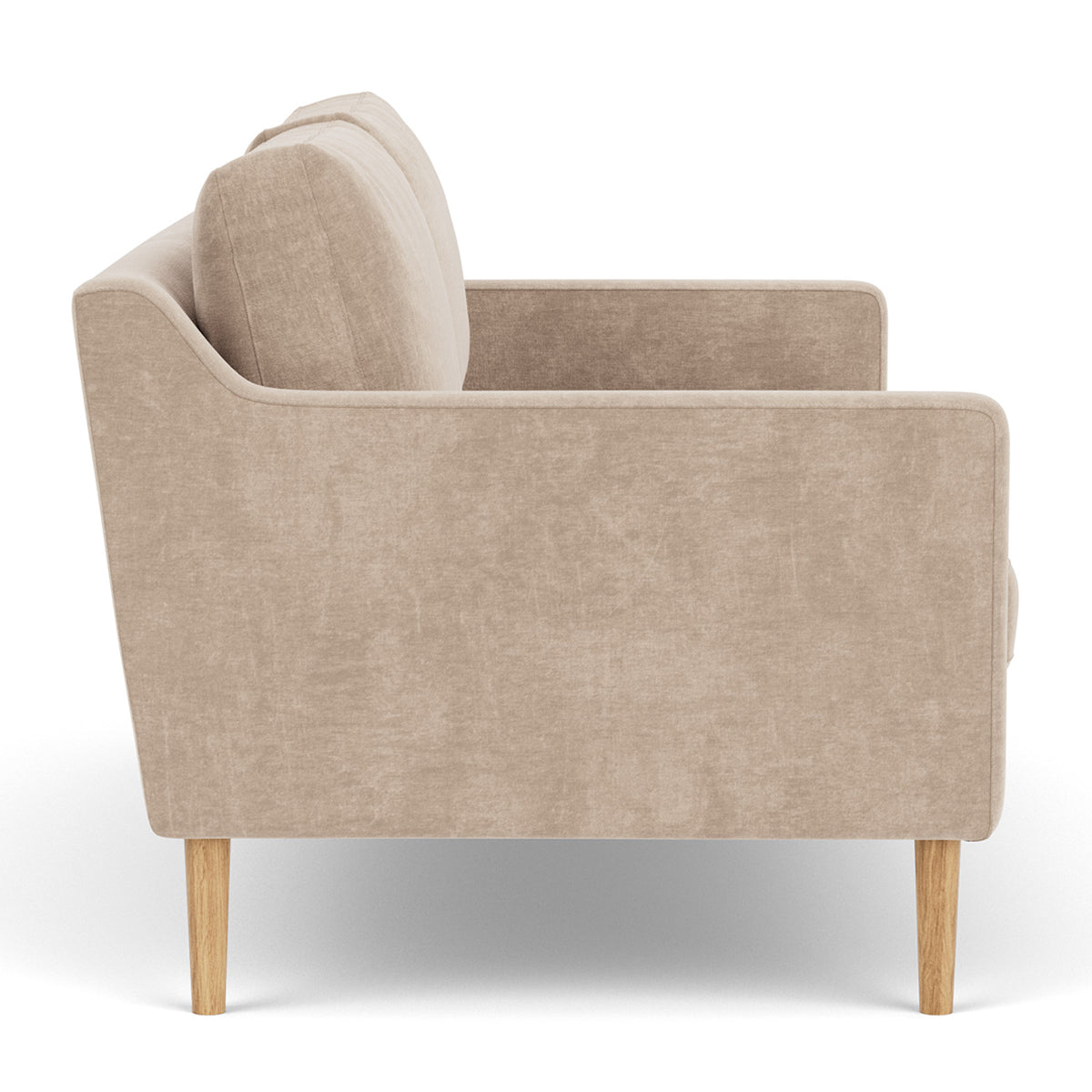 Astha Fabric 2-Seater Sofa - Comfortable Modern Loveseat for Living Room, Apartment & Small Spaces | Durable Upholstered Couch for Relaxing & Entertaining