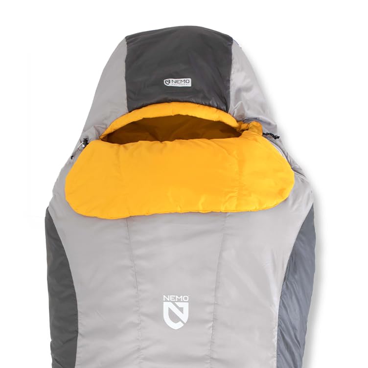 NEMO Equipment Tempo 20 & 35 Degree Synthetic Sleeping Bags for Men & Women - Lightweight Backpacking & Camping Gear for Outdoor Adventures
