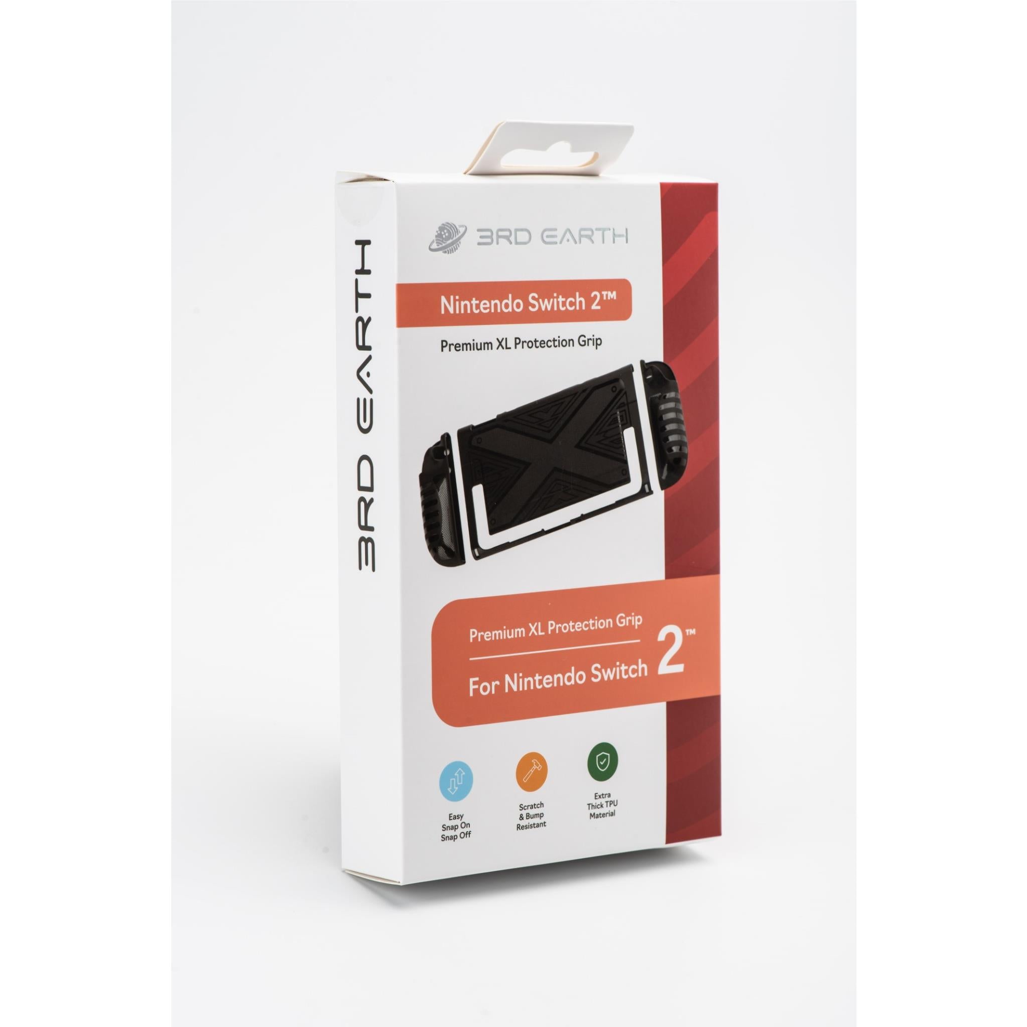 Premium XL Protection Grip for Nintendo Switch 2™ - Ergonomic Comfort for Long Gaming Sessions | 3rd Earth Gaming Accessories