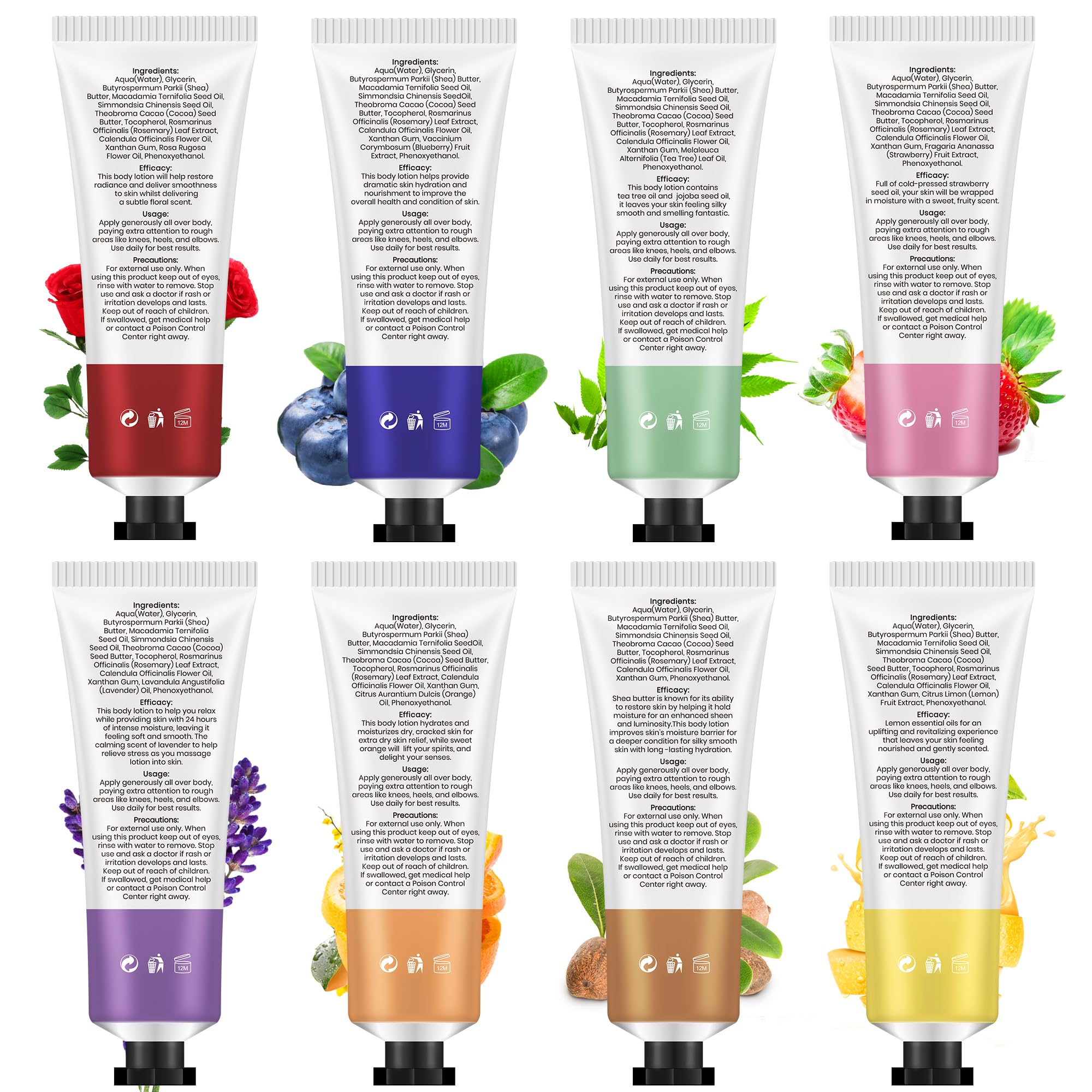 Valentines Day Gifts for Her Mom - Anti Aging 2-in-1 Hand & Body Care Set for Dry Cracked Skin, Perfect for Christmas, Birthday, Mothers Day, and Stocking Stuffers for Women and Girls