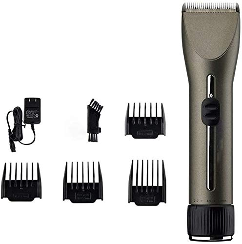 Professional Cordless Hair Clippers for Men - Rechargeable Hair Trimmer with Steel Cutter Head, Hair Cutting & Grooming Kit for Men, Kids & Family | Perfect for Home Haircuts, Beard Trimming & Personal Grooming