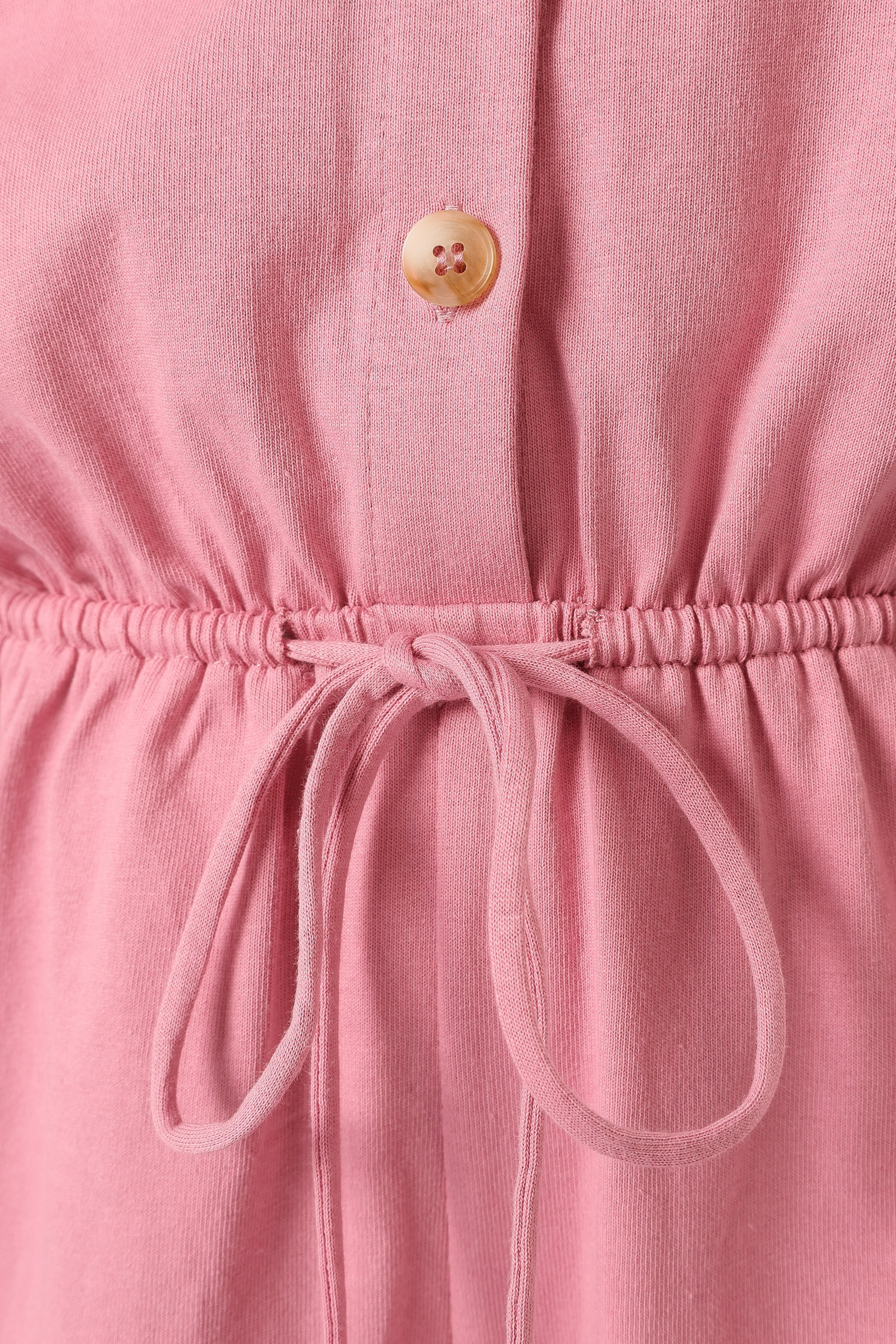 Joey Playsuit for Women - Soft Pink Jumpsuit | Casual Outfit, Lounge Wear & Sleepwear for Comfortable Everyday Style