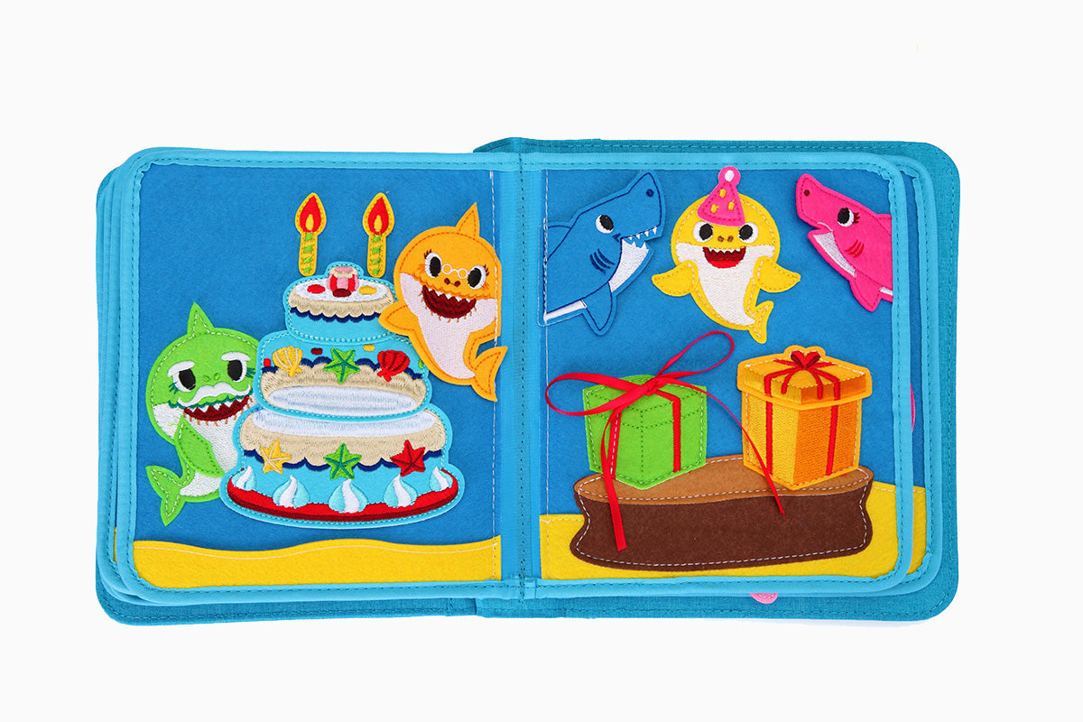 Baby Shark My First Book - Interactive Learning Toy for Toddlers 3 Years and Up - Perfect for Early Education, Storytime & Playtime