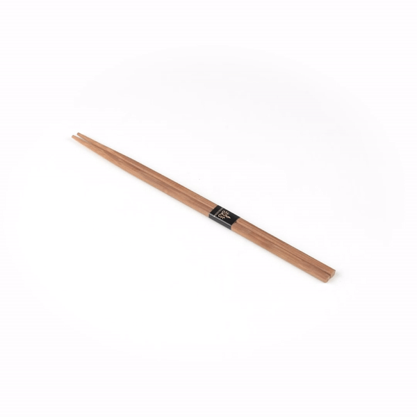 Premium Bamboo Chopsticks - Eco-Friendly Square Brown Modern Design with Paper Band, 9.5 Inch, 100 Count Box - Perfect for Sushi, Asian Cuisine & Home Dining