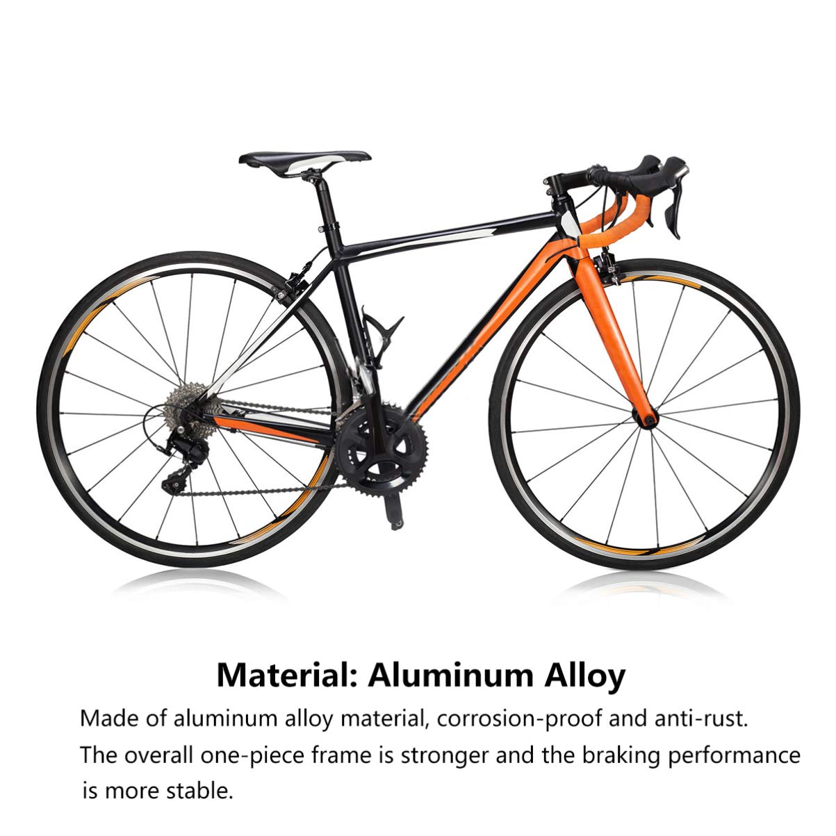 Veemoon Hydraulic Disc Brake Set for Mountain Bike - Front Mechanical Caliper Brake System, Black | Durable & High-Performance Cycling Brakes for Outdoor Trail Riding & Commuting