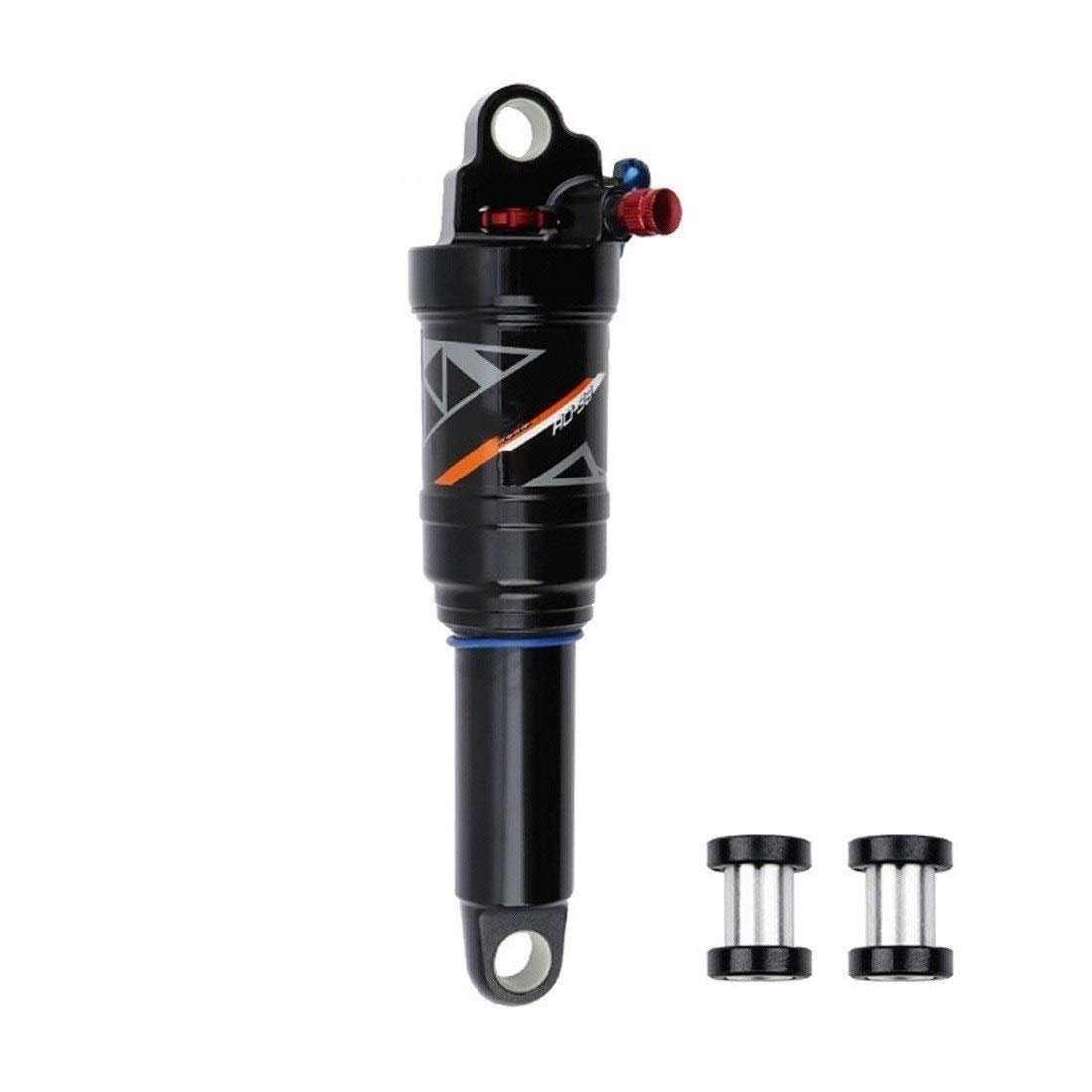 KZEE MTB Bike Air Rear Shocks 165mm/190mm Downhill Adjustable Damping Rebound/Lock Out Mountain Bike Suspension Shock - Perfect for Trail Riding, Downhill Racing & Off-Road Biking