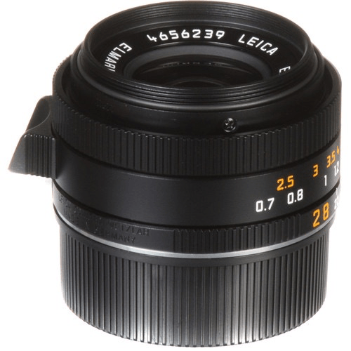Leica Elmarit M 28mm f/2.8 ASPH Lens for Leica M Mount Cameras - High-Performance Wide-Angle Prime Lens for Street Photography & Travel