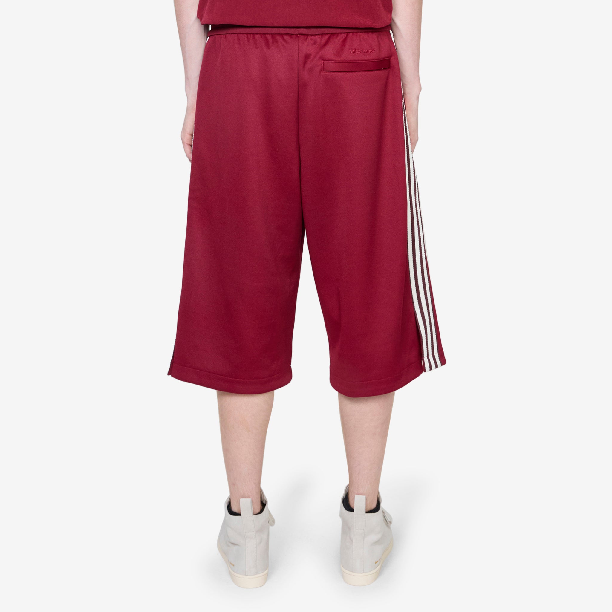 Wales Bonner x Adidas Track Shorts - Collegiate Burgundy Athletic Shorts for Men | Running, Gym, and Casual Wear